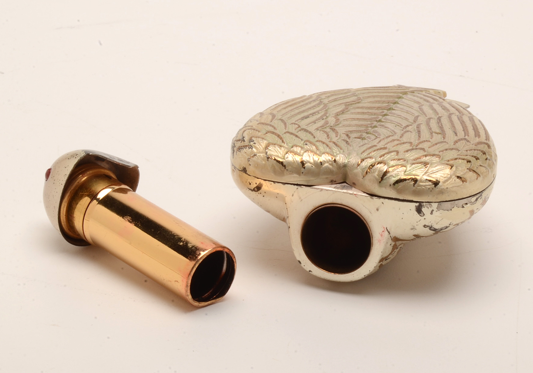 Rare Salvador Dali "Bird-in-Hand" Compact by Elgin American