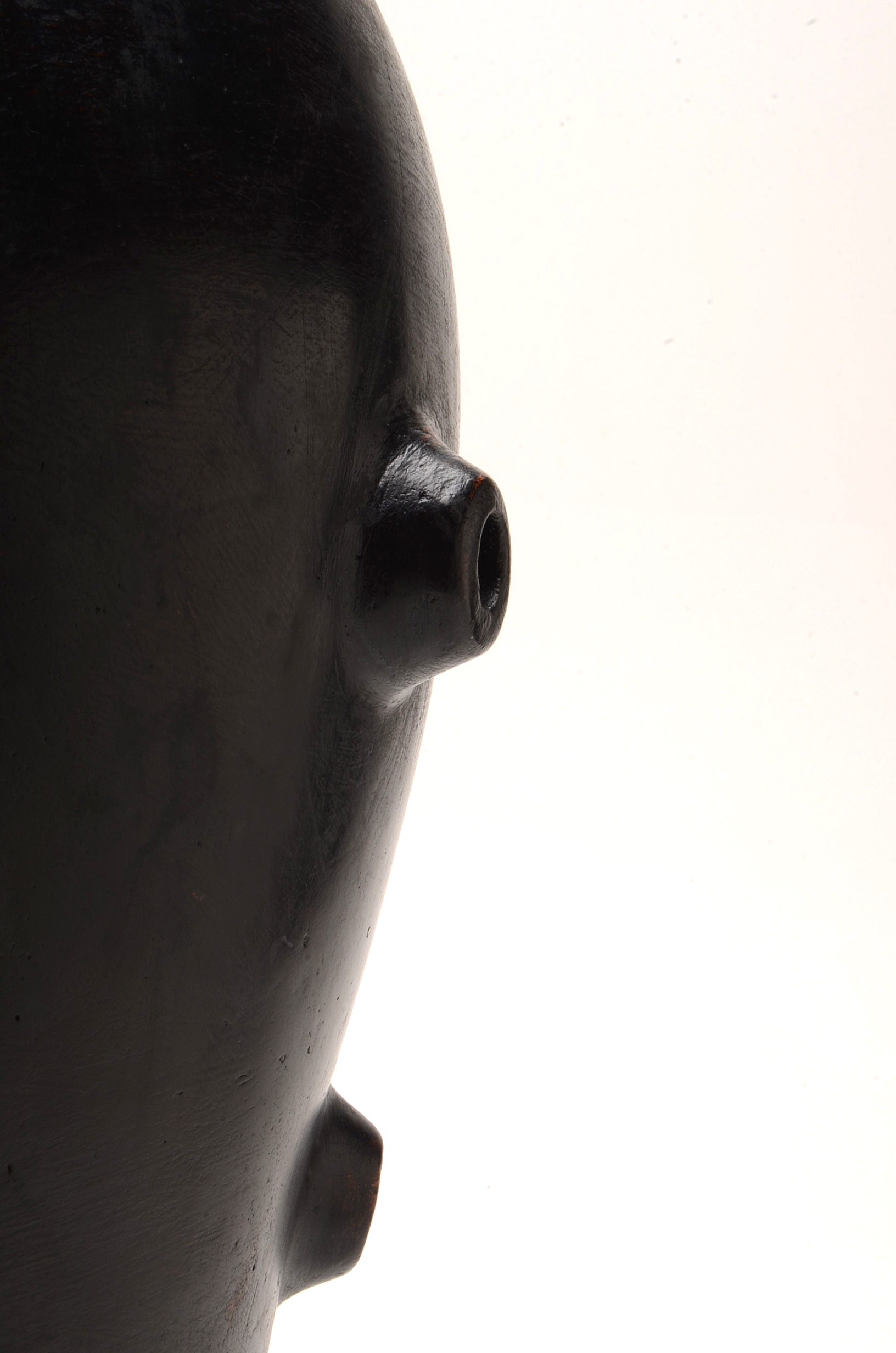 Primitive Earthenware Sculpture With Holes