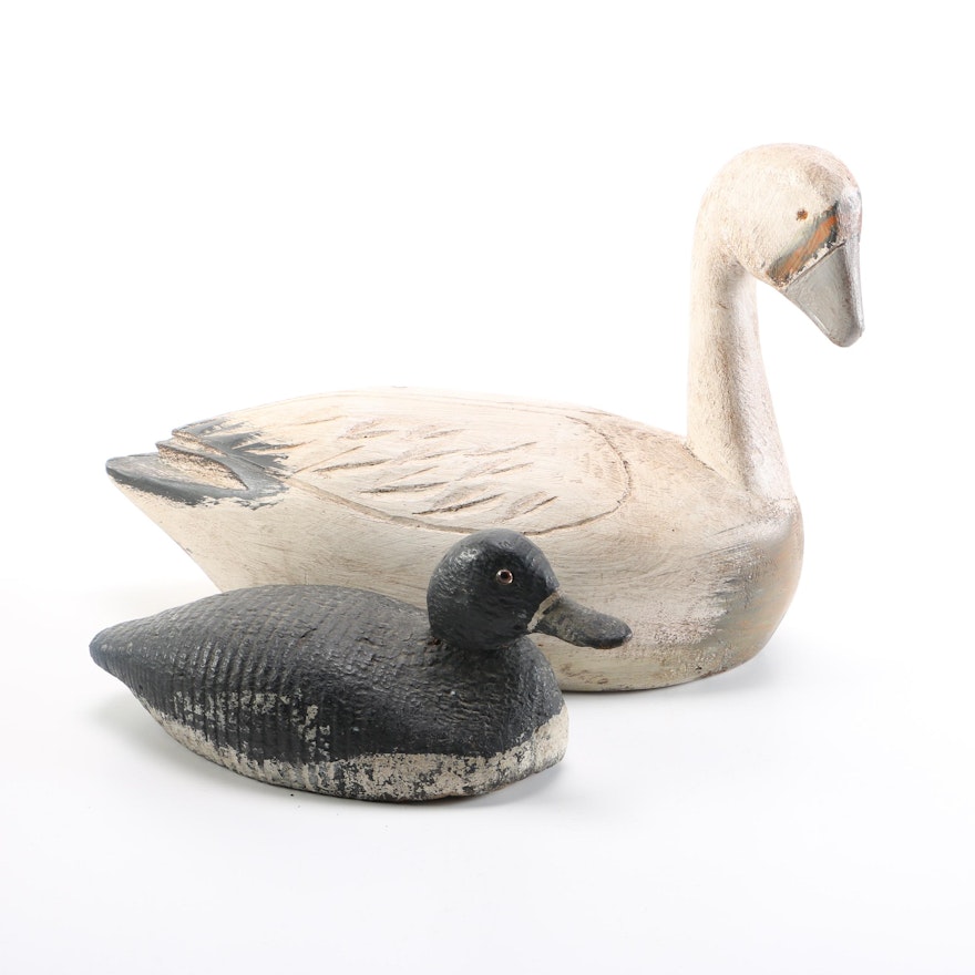 Hand Carved Duck and Goose Decoys