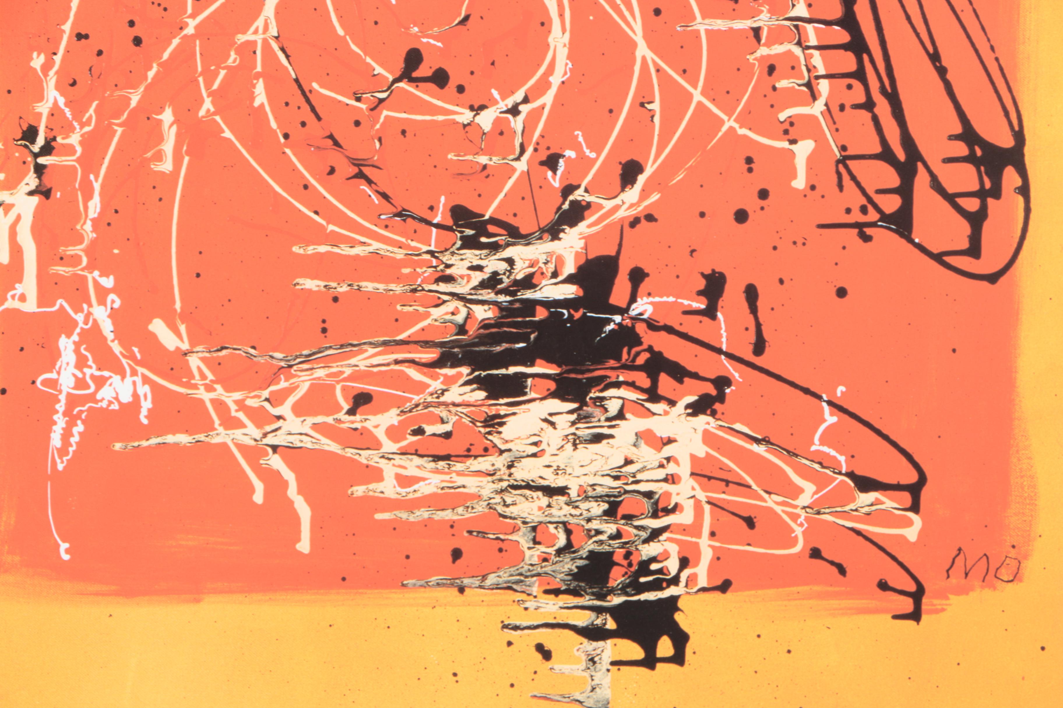 Marla Olmstead Limited Edition Giclee on Paper "Asian Sun"