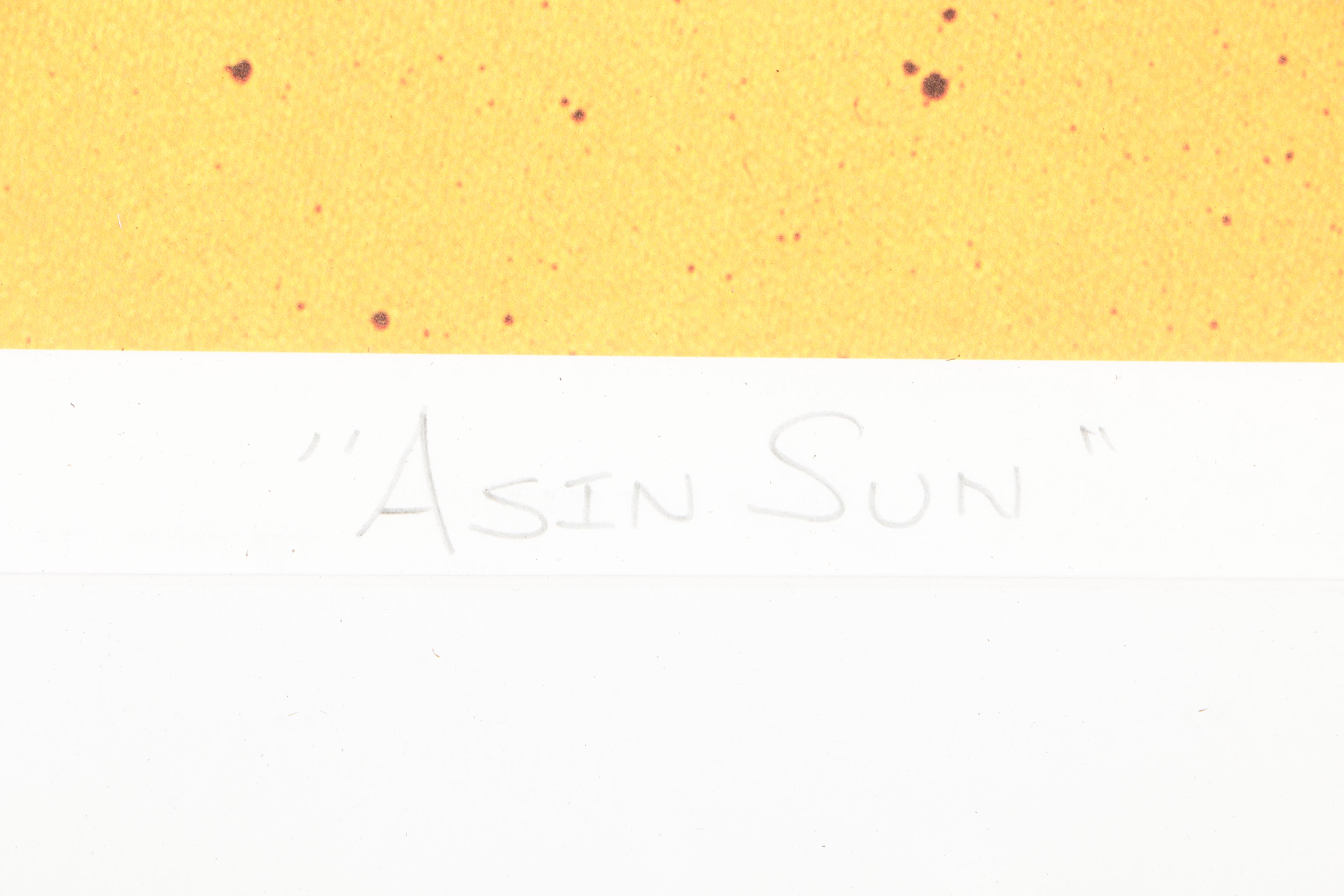 Marla Olmstead Limited Edition Giclee on Paper "Asian Sun"