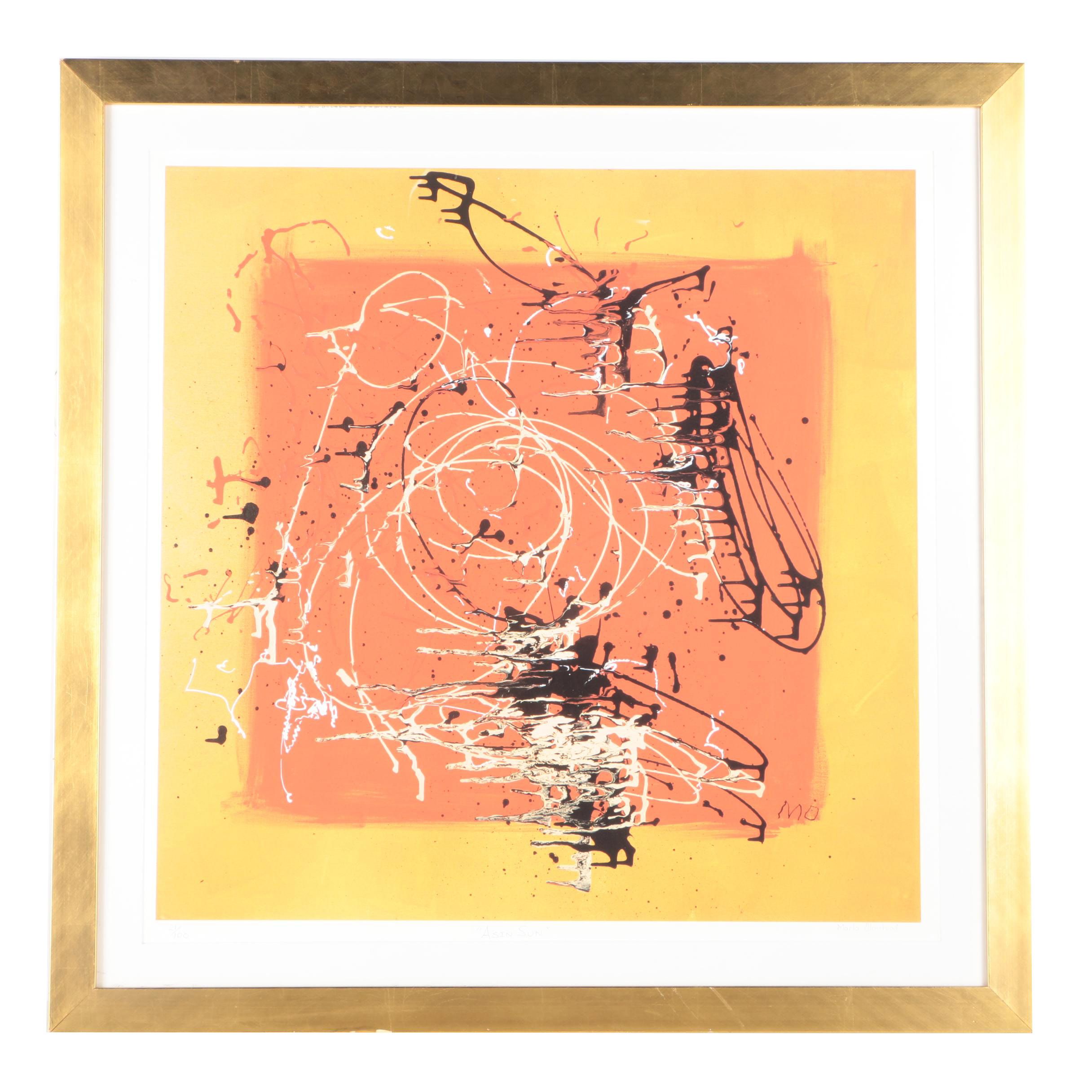 Marla Olmstead Limited Edition Giclee on Paper "Asian Sun"