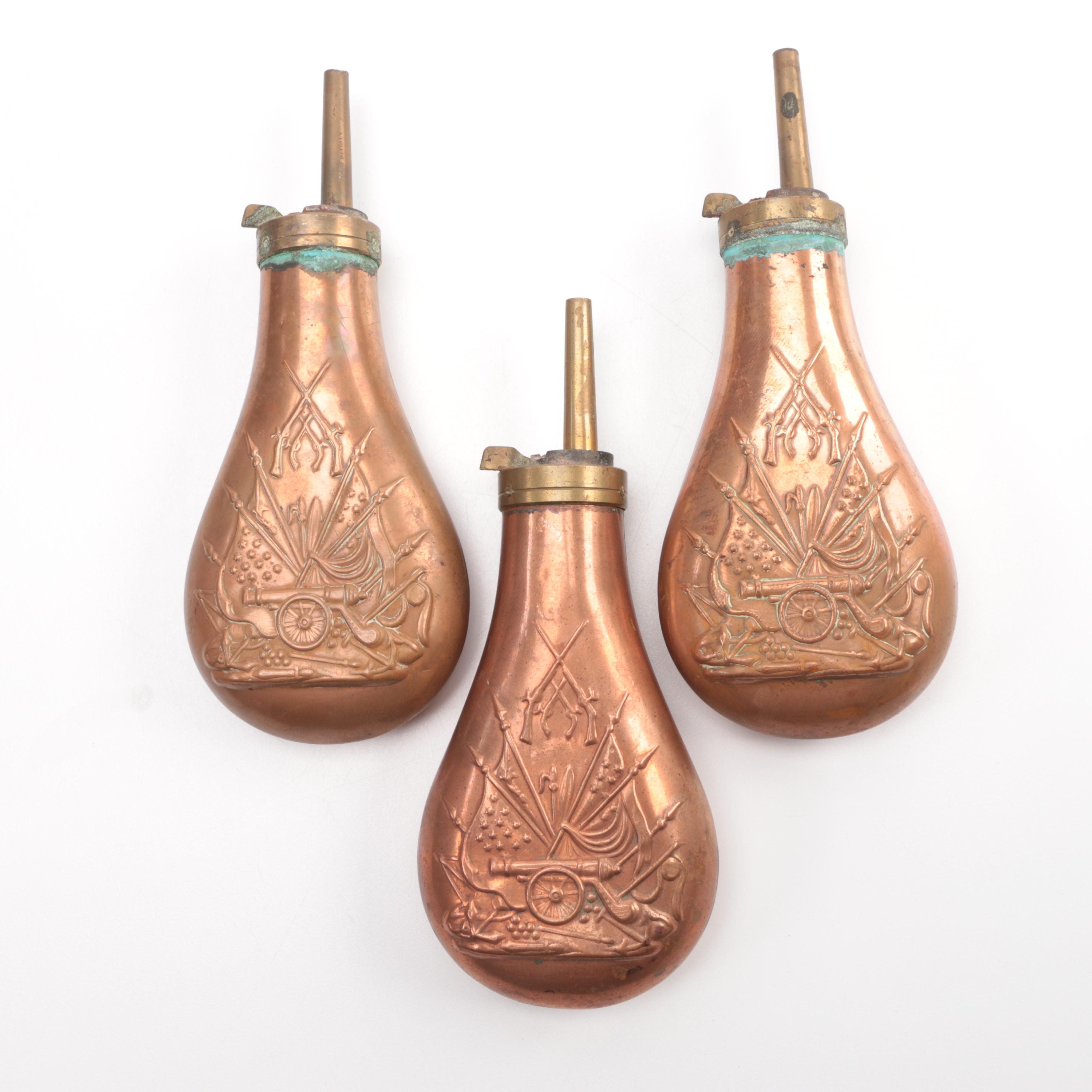 Copper Powder Flasks