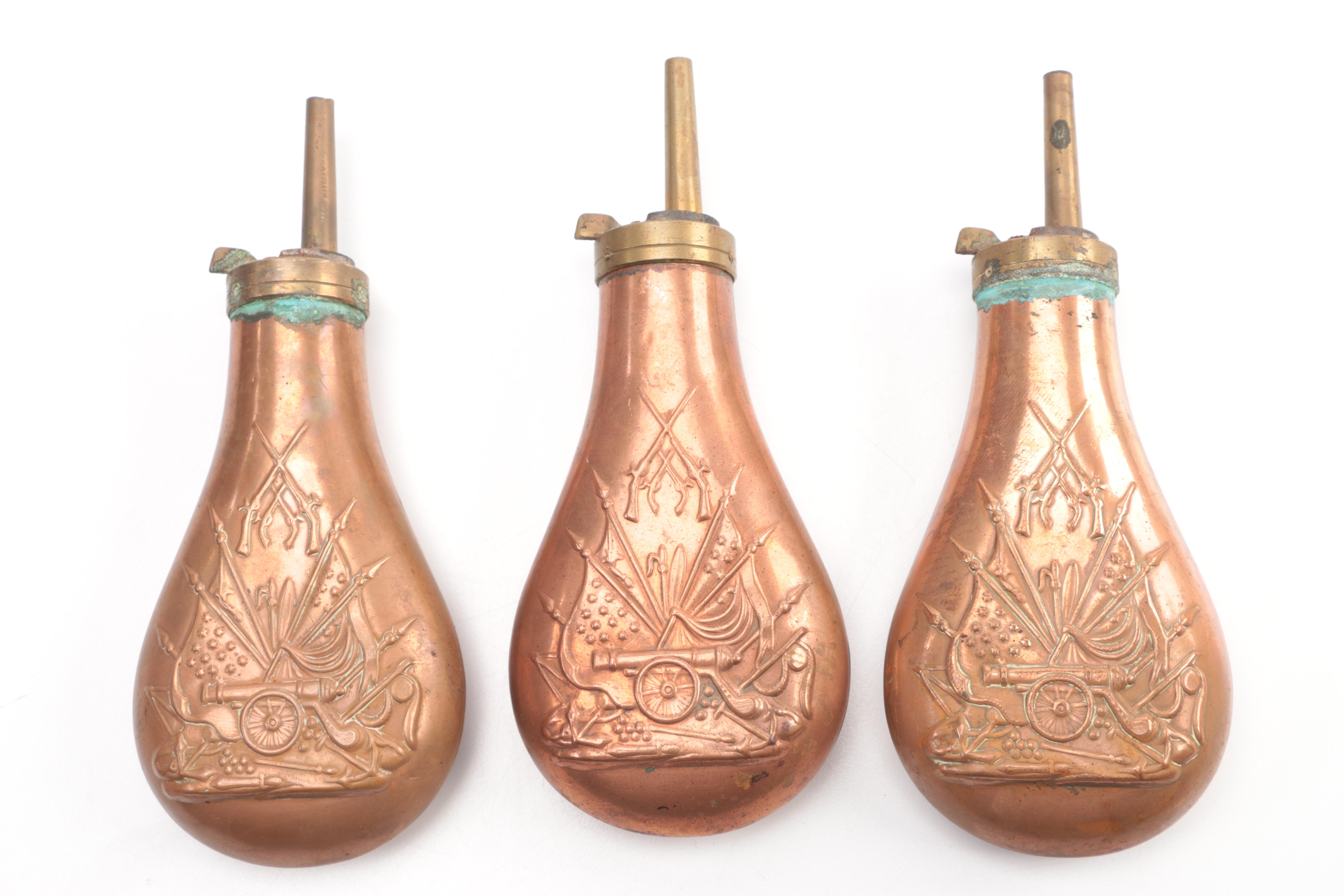 Copper Powder Flasks