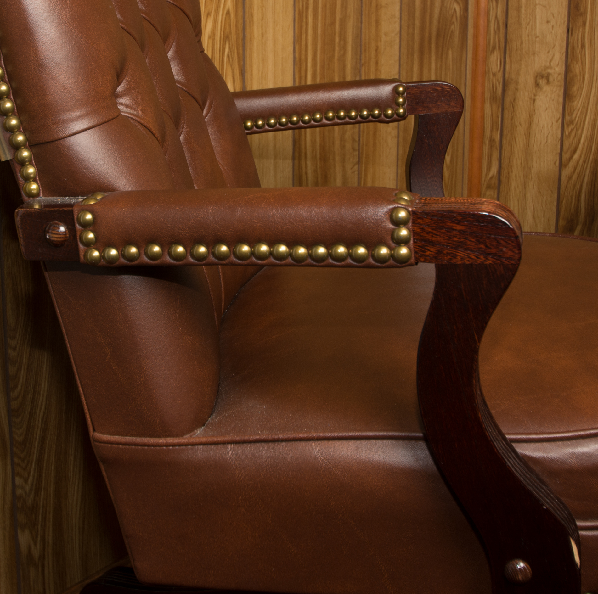 Vintage Leather Executive Desk Chair