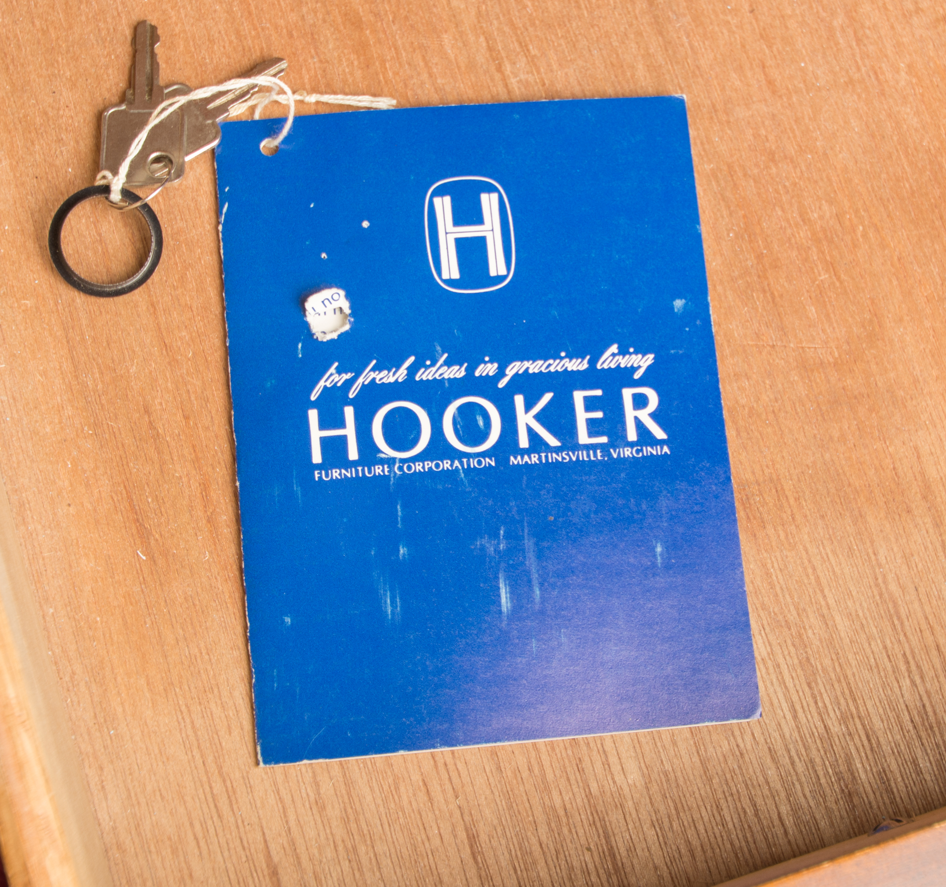 Vintage Federal Style Executive  Desk by Hooker Furniture