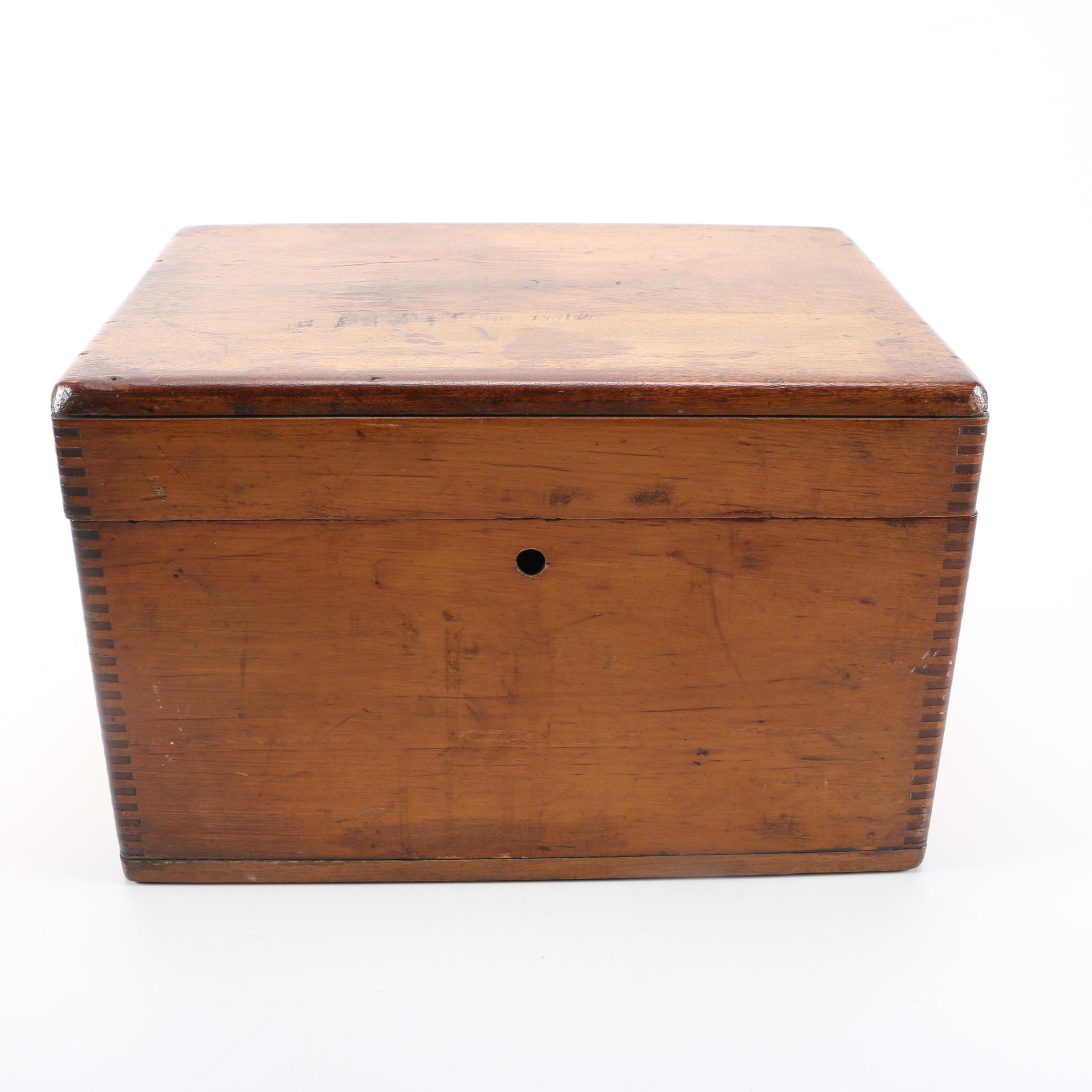 Vintage Wooden Chest