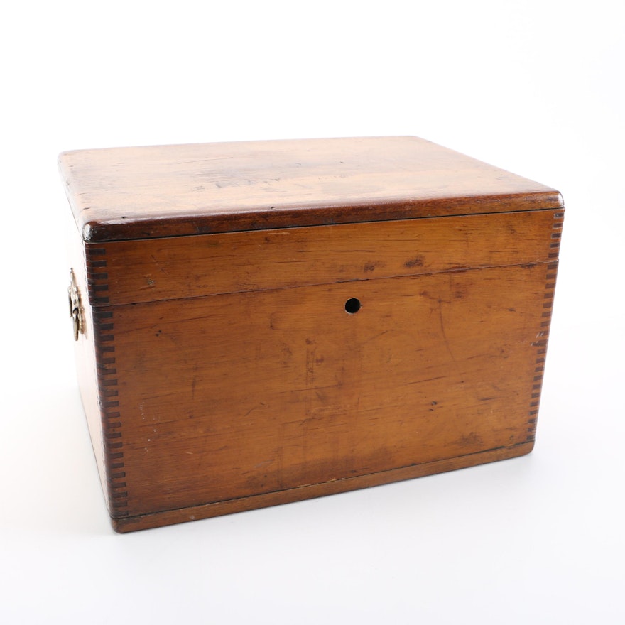 Vintage Wooden Chest