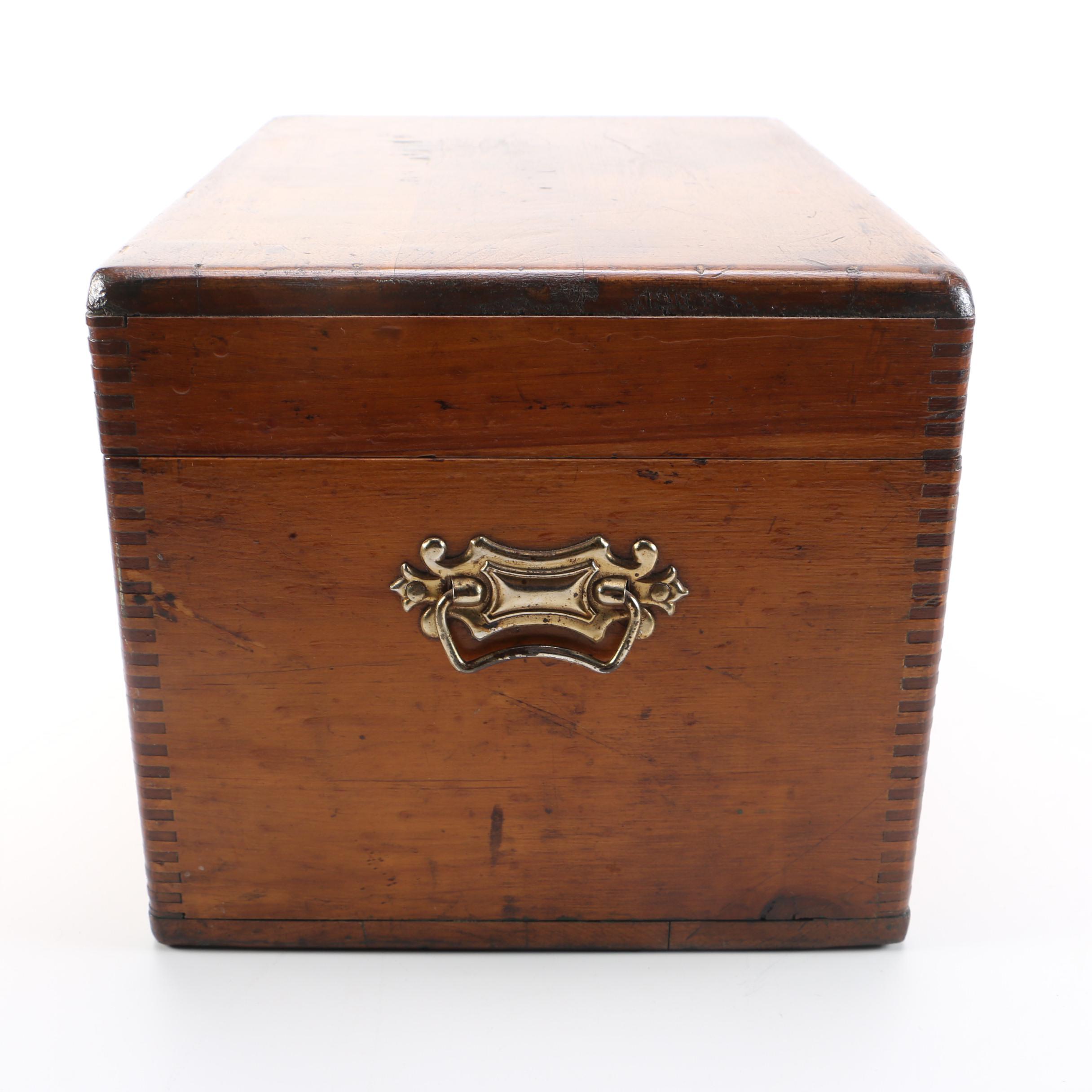 Vintage Wooden Chest