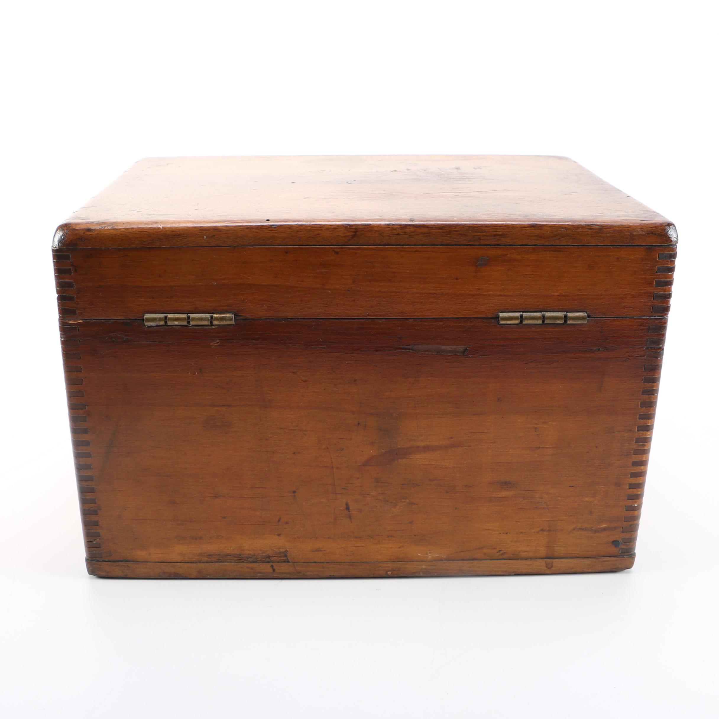 Vintage Wooden Chest