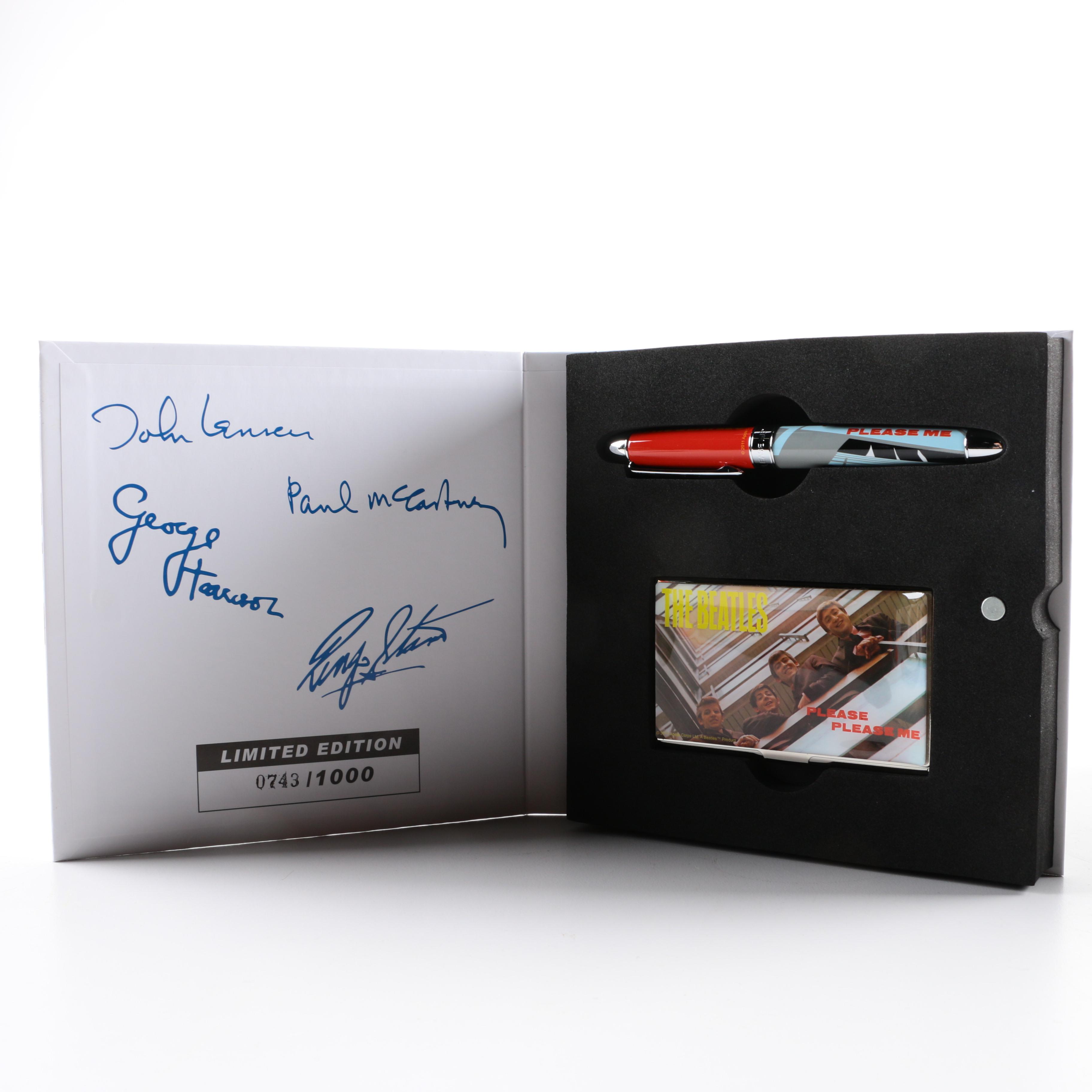 Collectible Beatles Themed Notary Sets