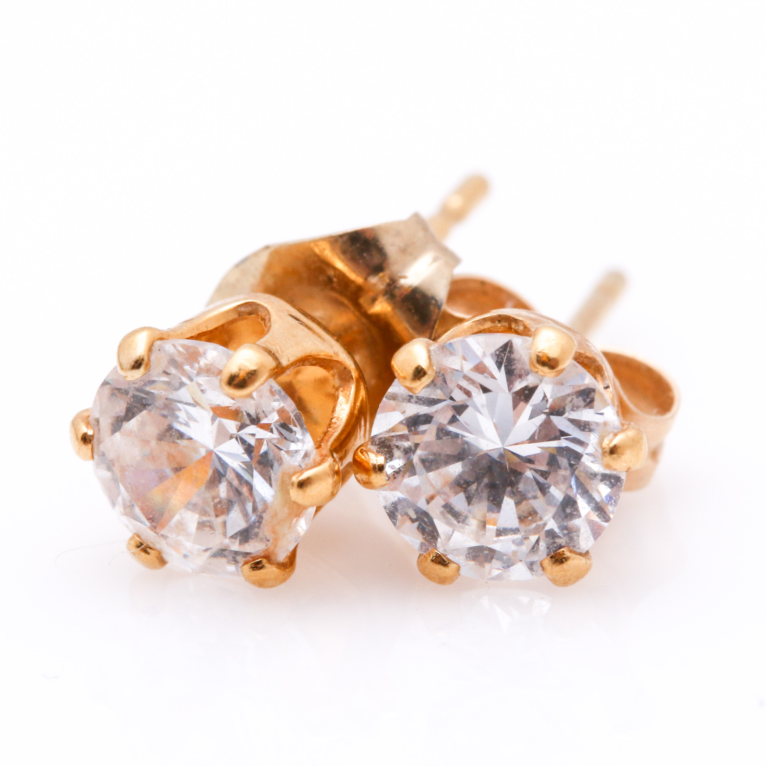 Sterling Silver Gold Tone Jewelry Including Pieces With Diamonds