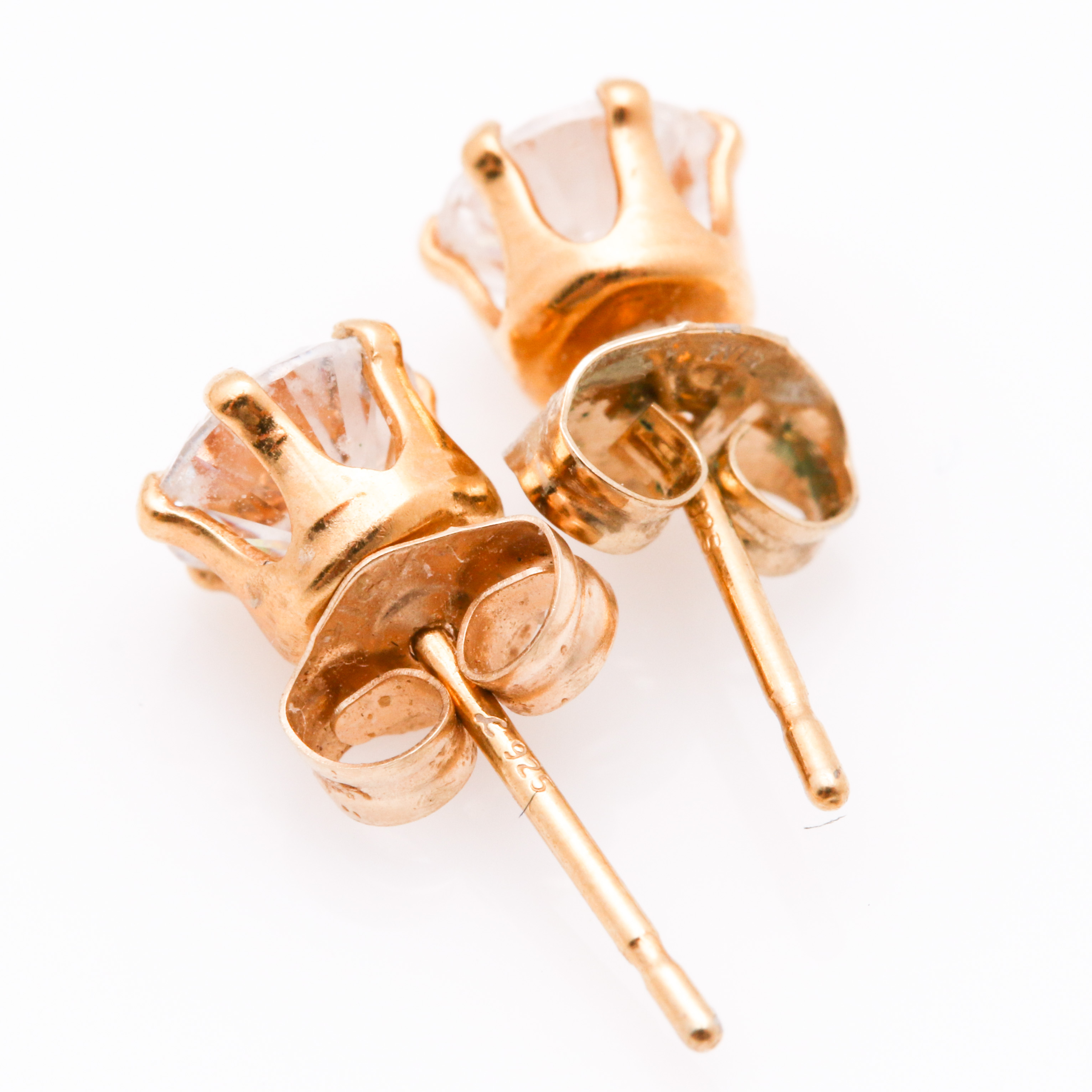 Sterling Silver Gold Tone Jewelry Including Pieces With Diamonds