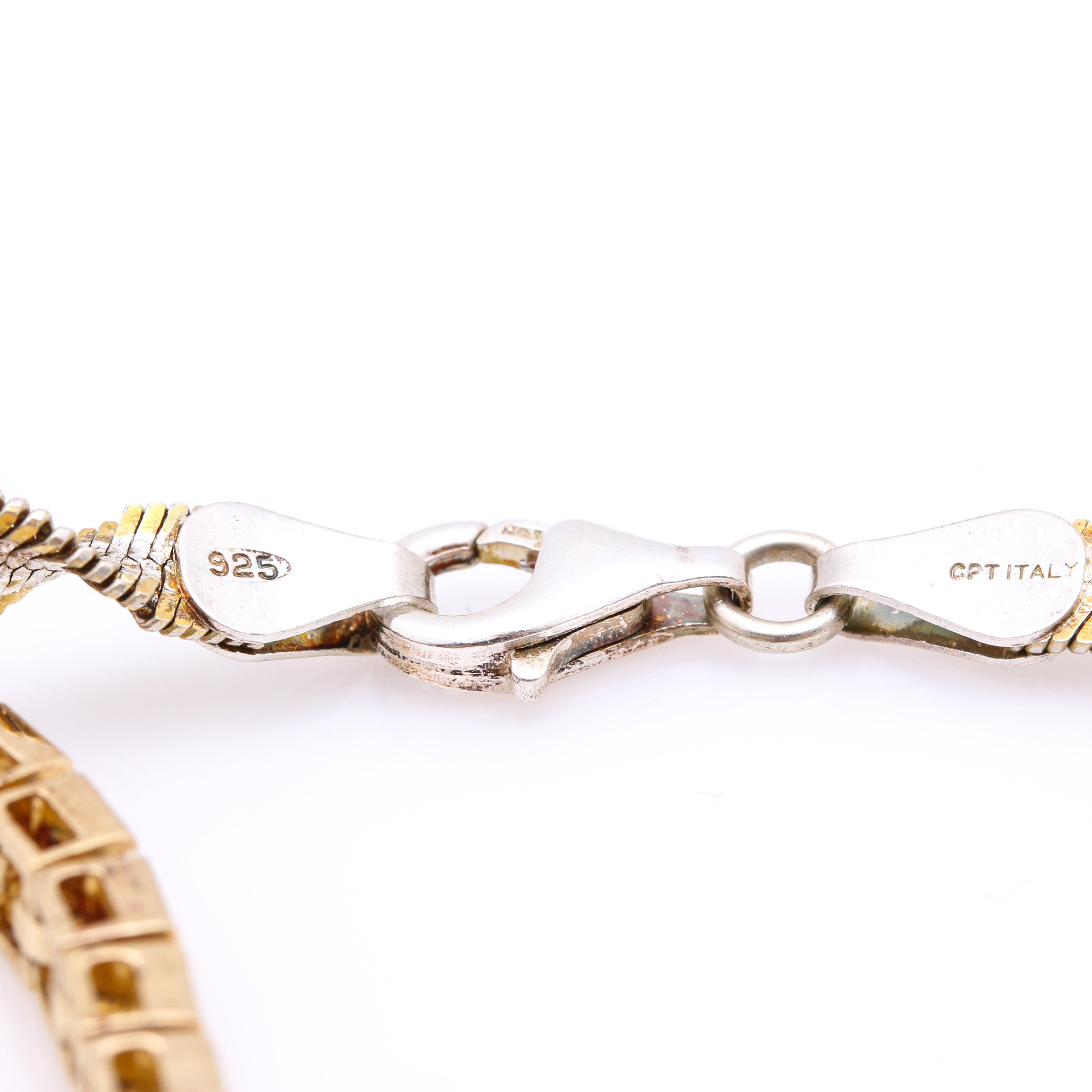 Sterling Silver Gold Tone Jewelry Including Pieces With Diamonds