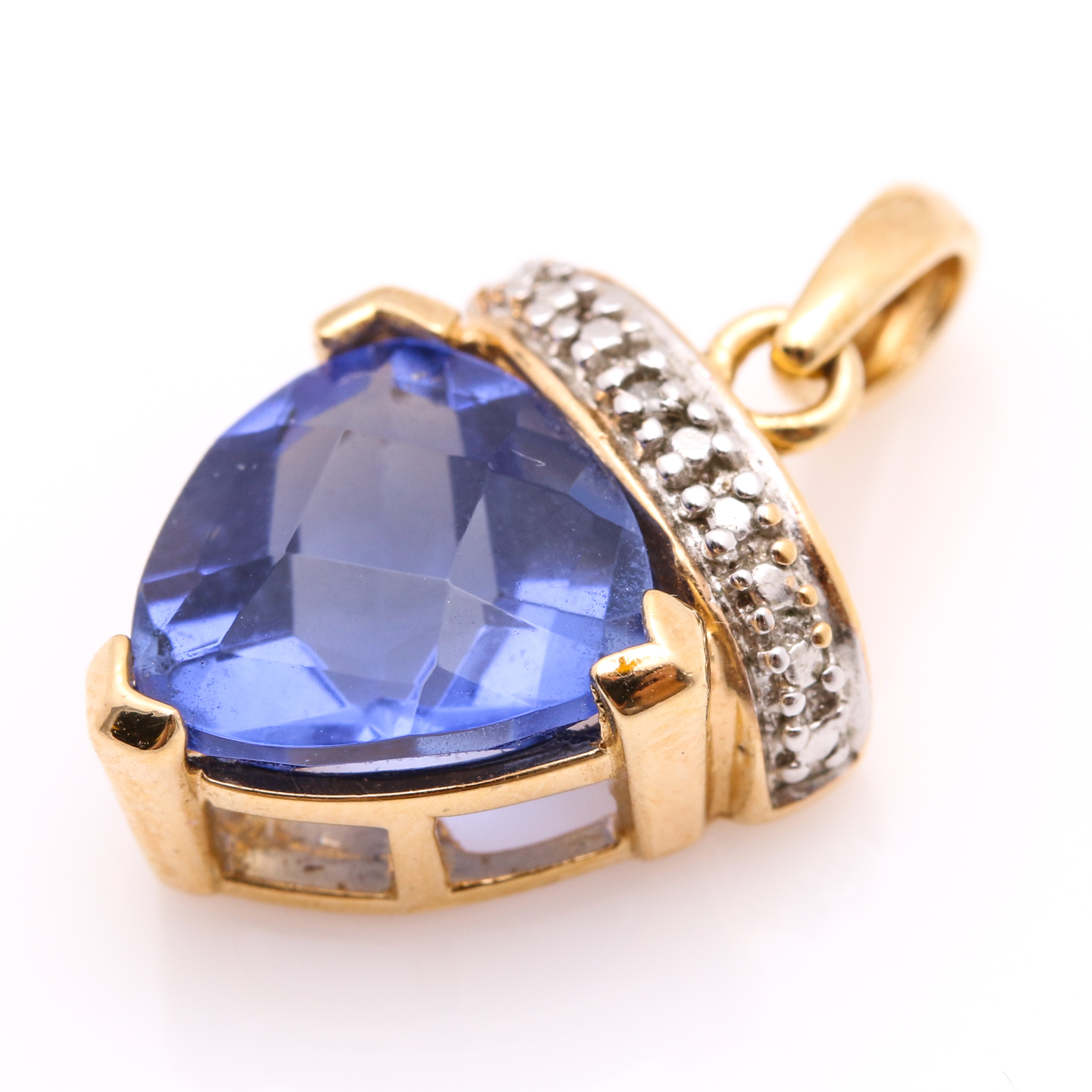 Sterling Silver Gold Tone Jewelry Including Pieces With Diamonds