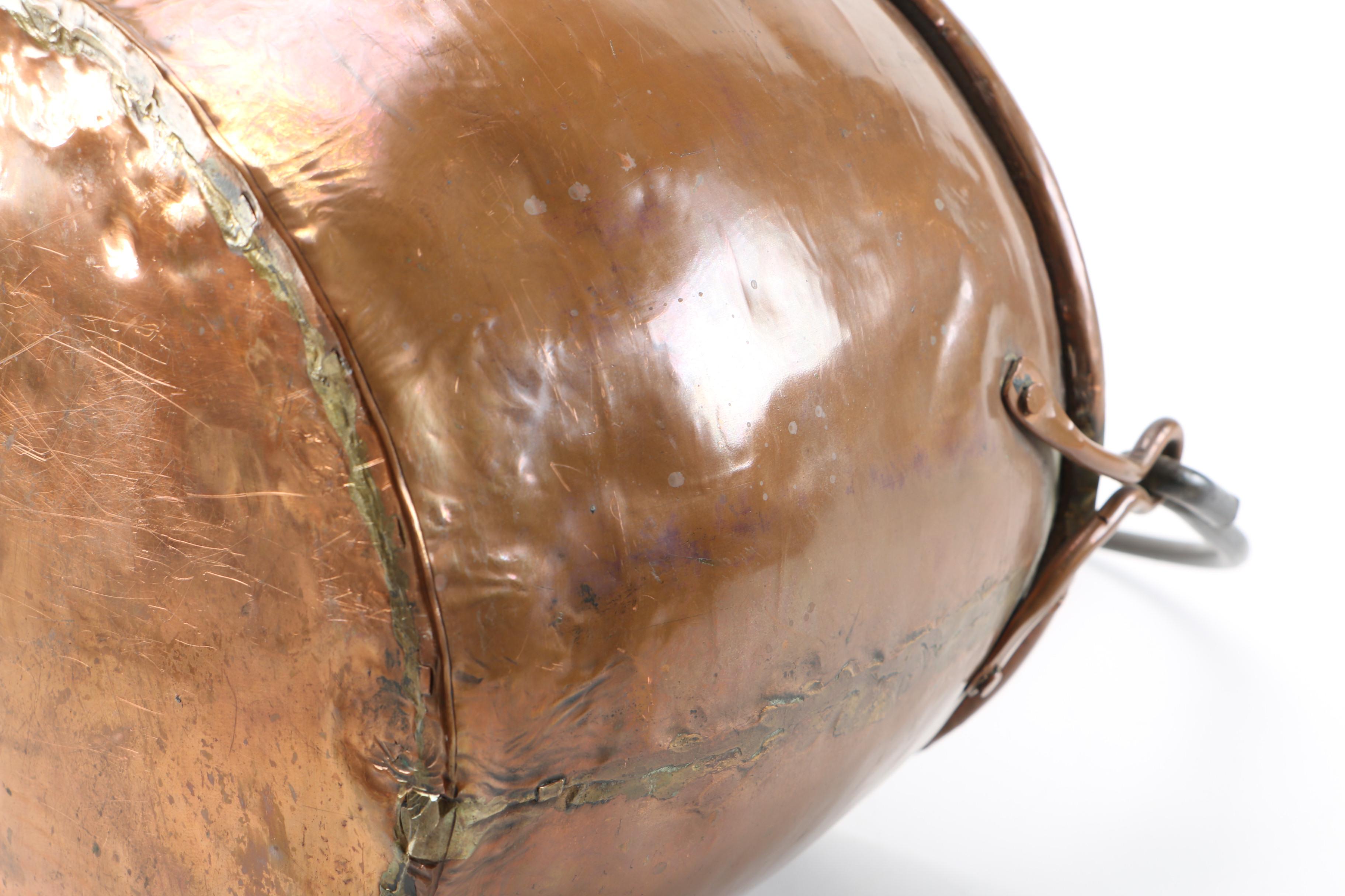 Copper Ash Bucket