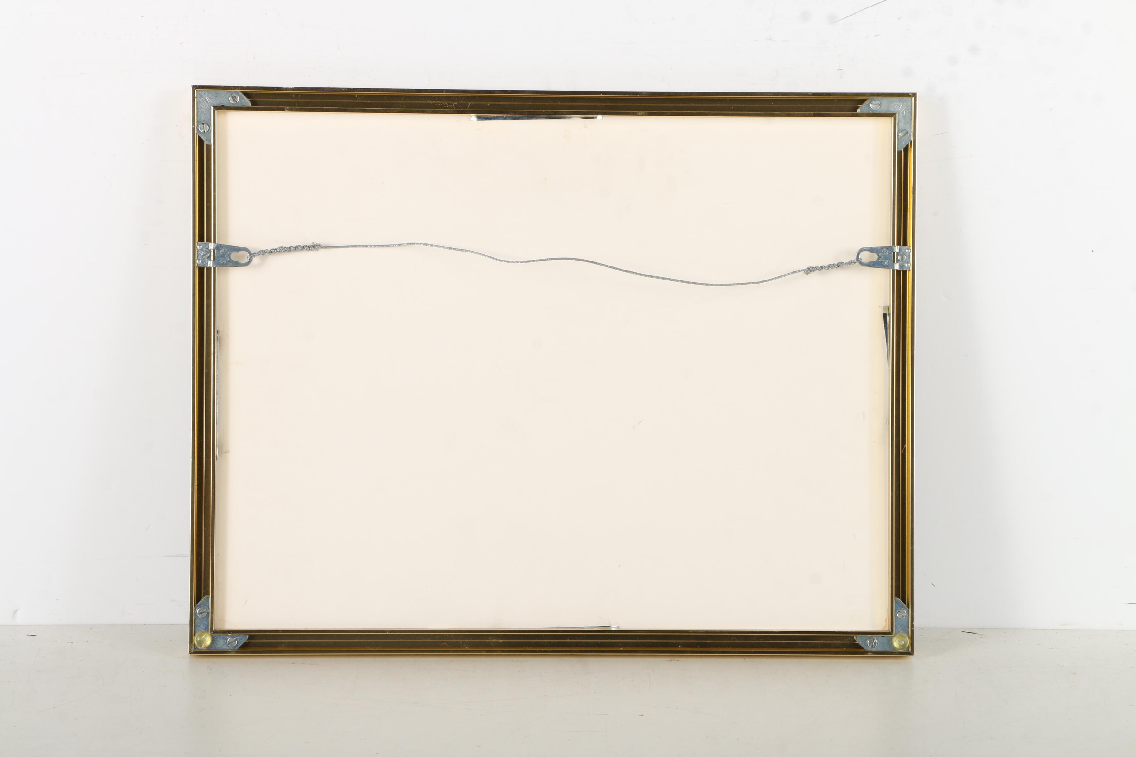 Gouache Painting on Papyrus After the Tomb of Nebamun