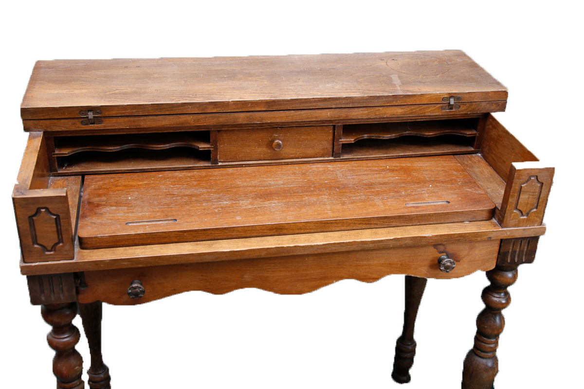 Vintage Spinet Desk