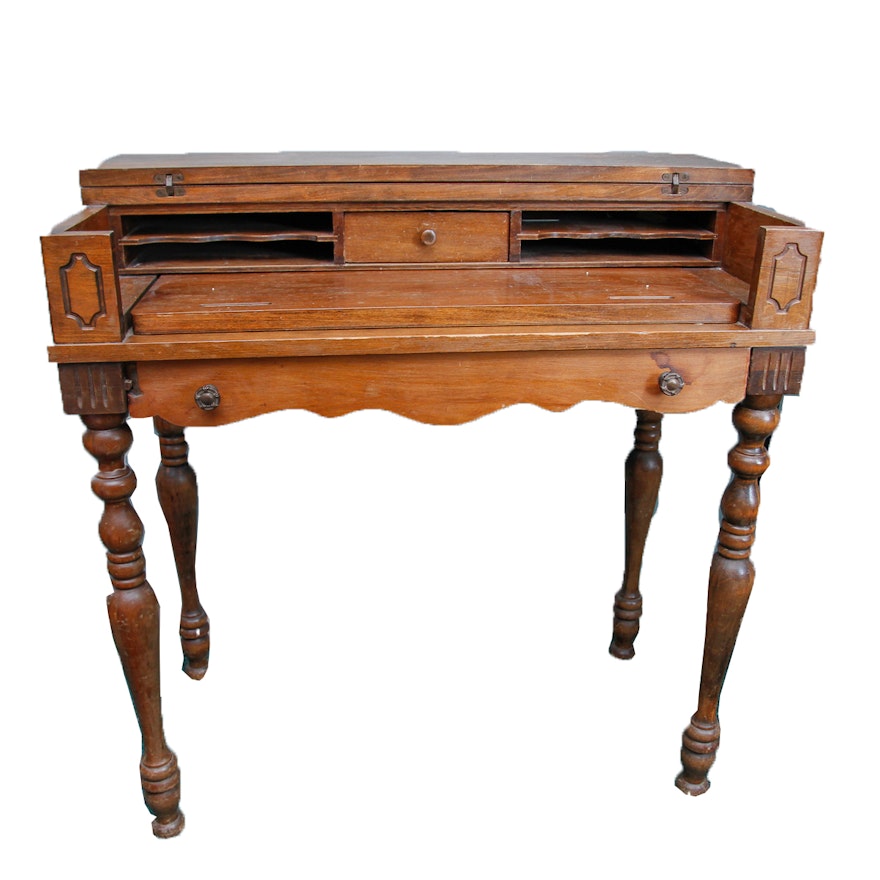 Vintage Spinet Desk