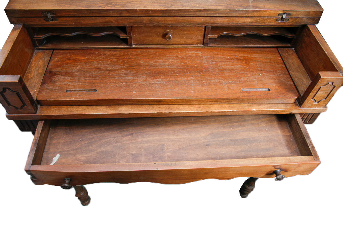 Vintage Spinet Desk