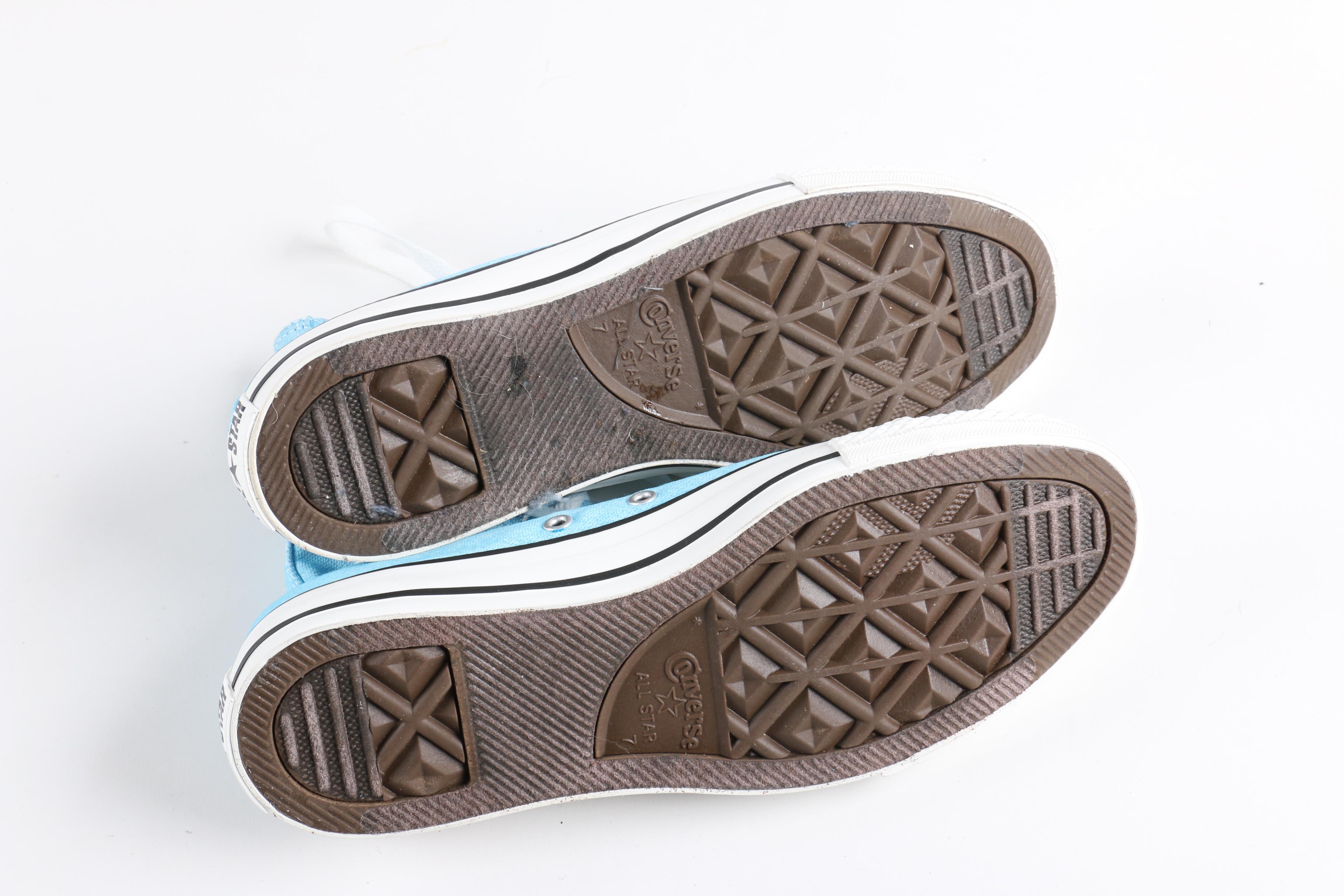 Converse All Stars in Suede and Canvas