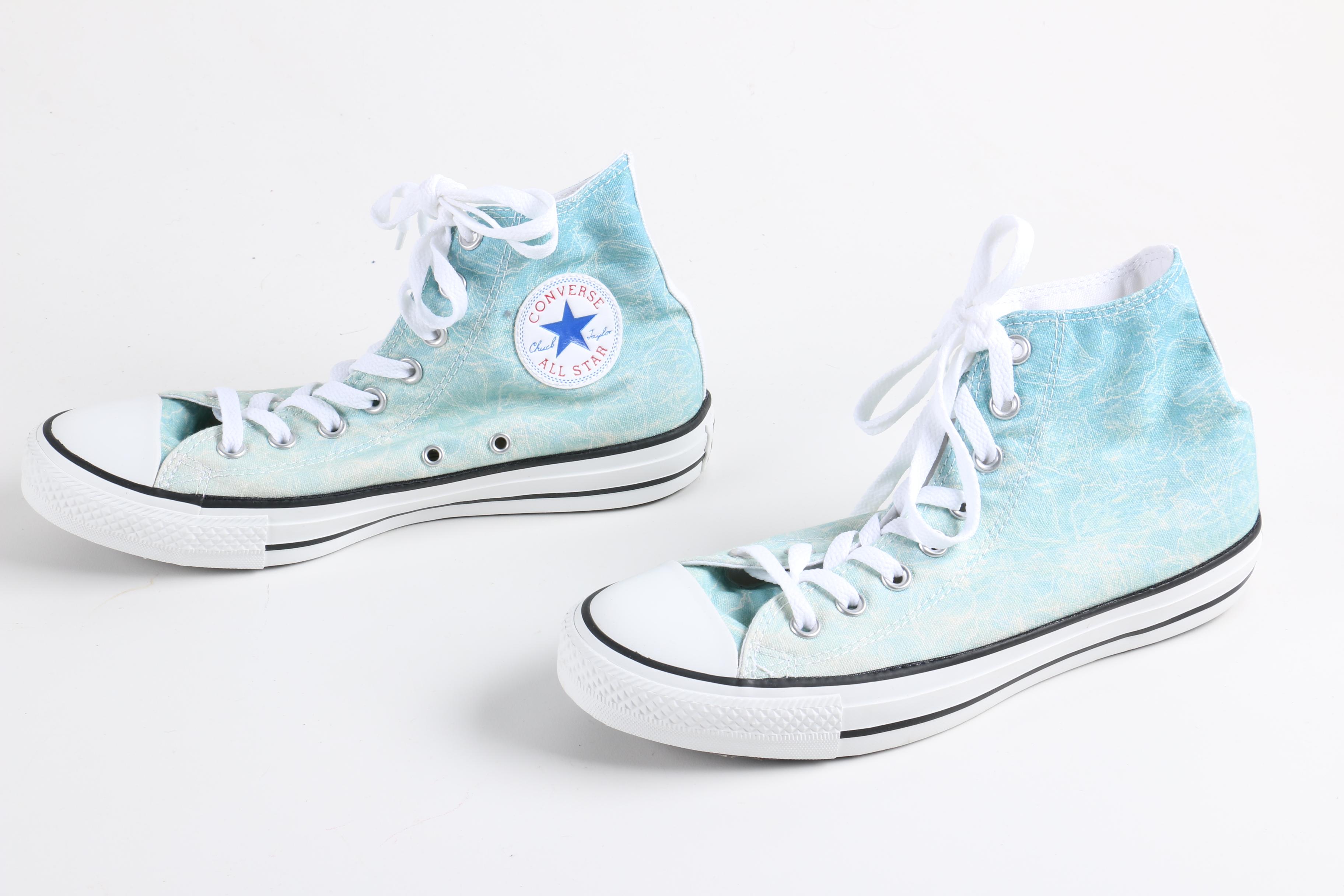 Converse All Stars in Suede and Canvas