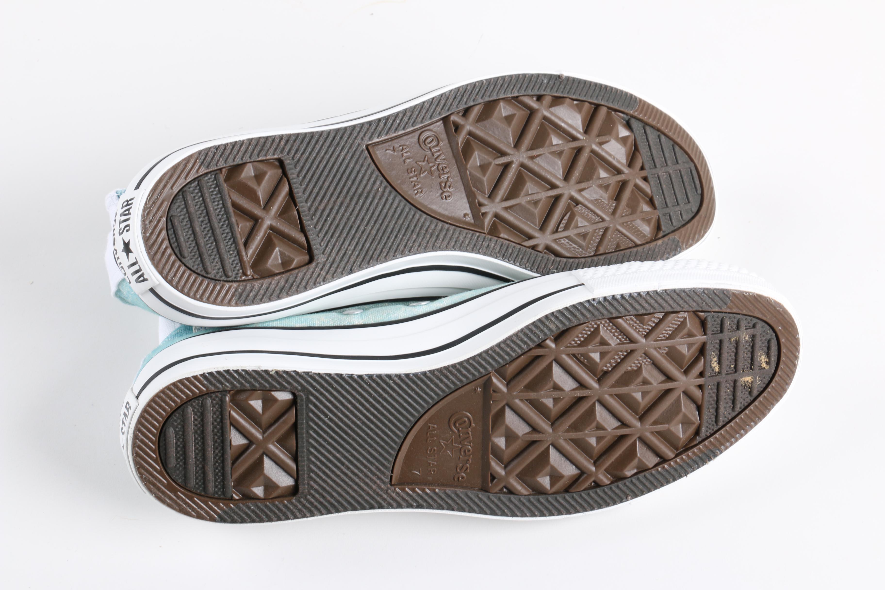 Converse All Stars in Suede and Canvas