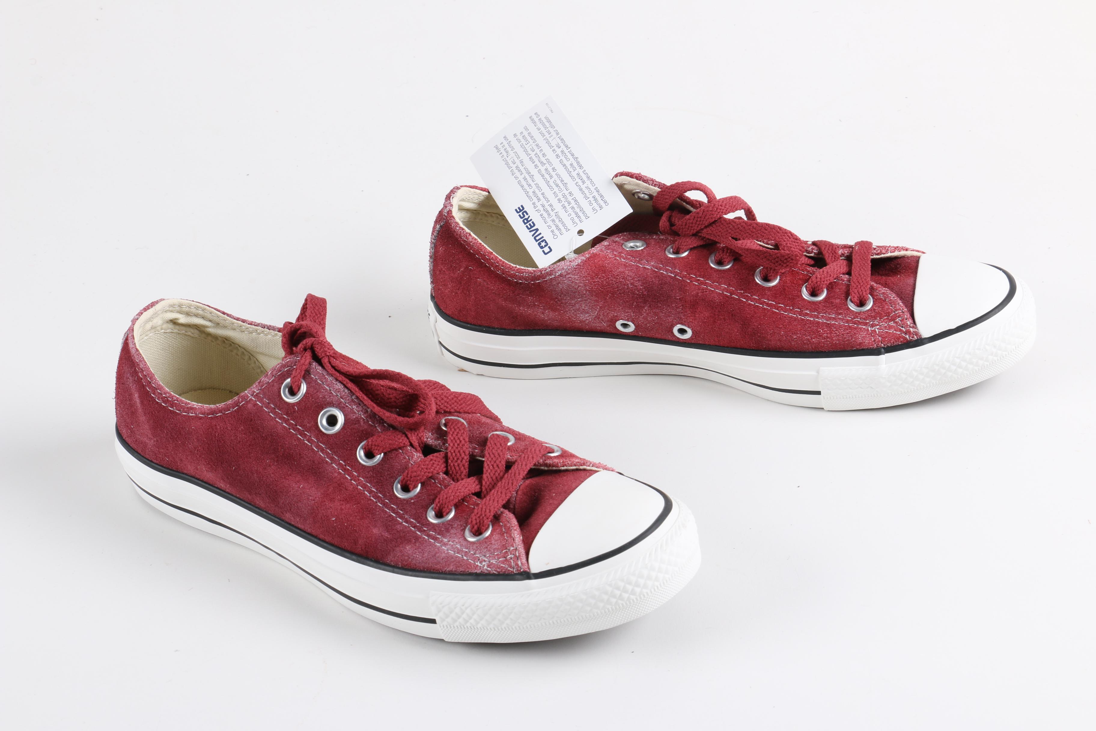 Converse All Stars in Suede and Canvas
