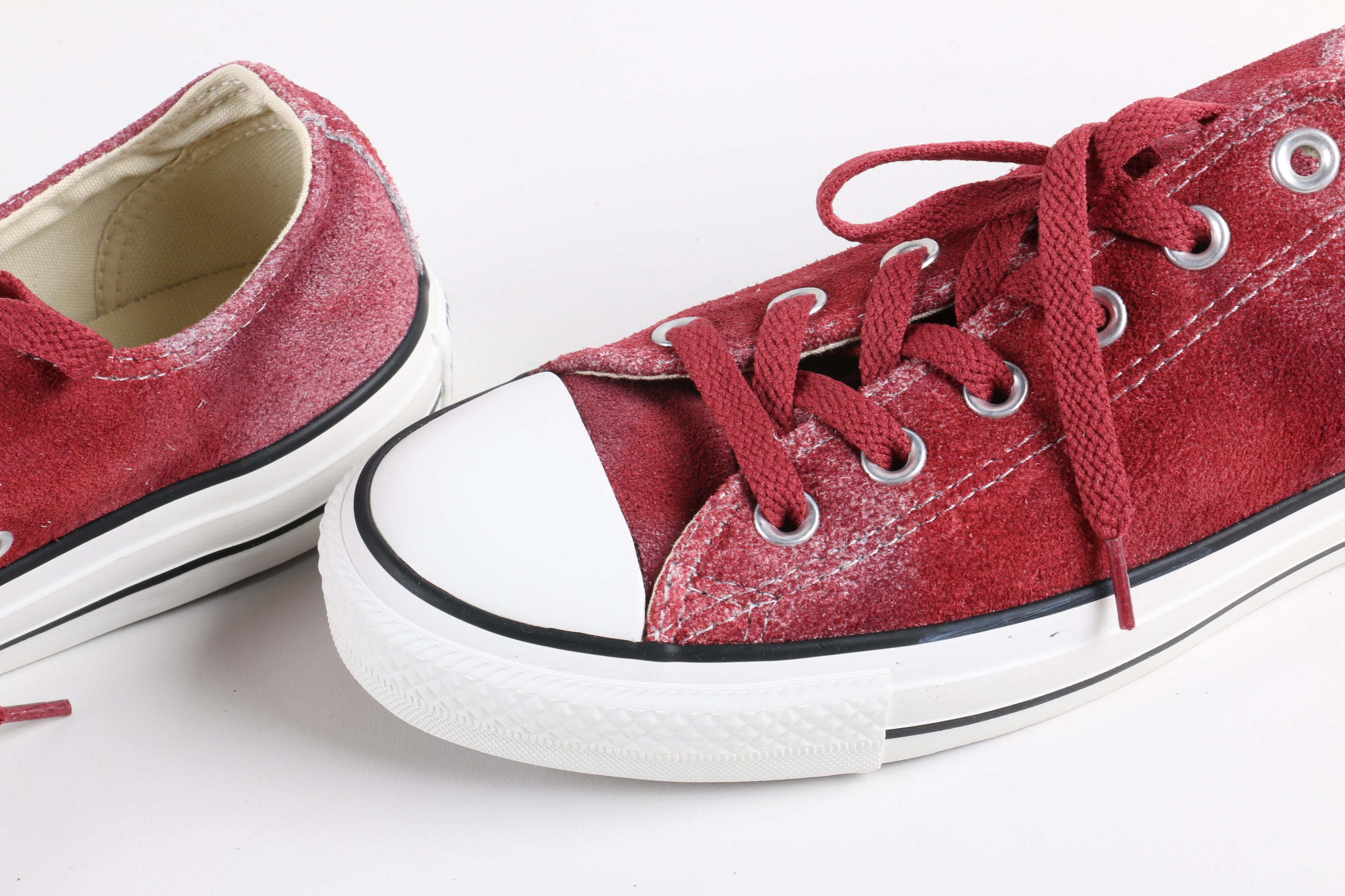 Converse All Stars in Suede and Canvas