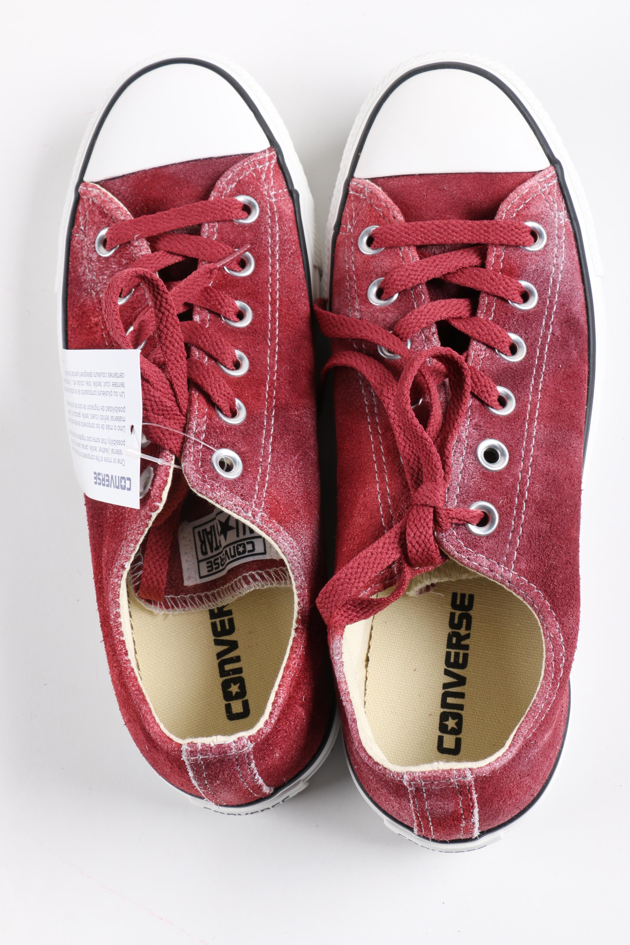 Converse All Stars in Suede and Canvas