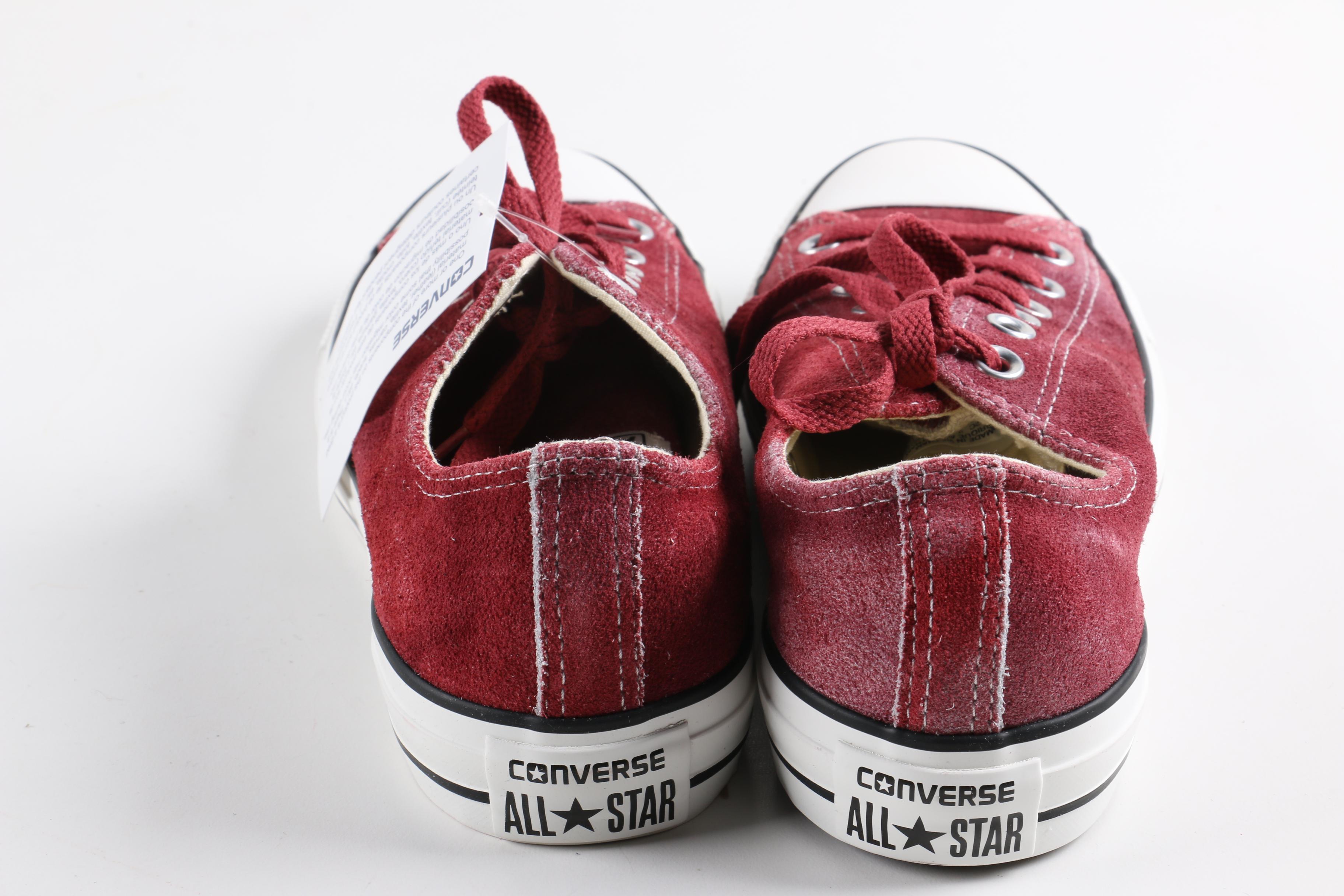 Converse All Stars in Suede and Canvas