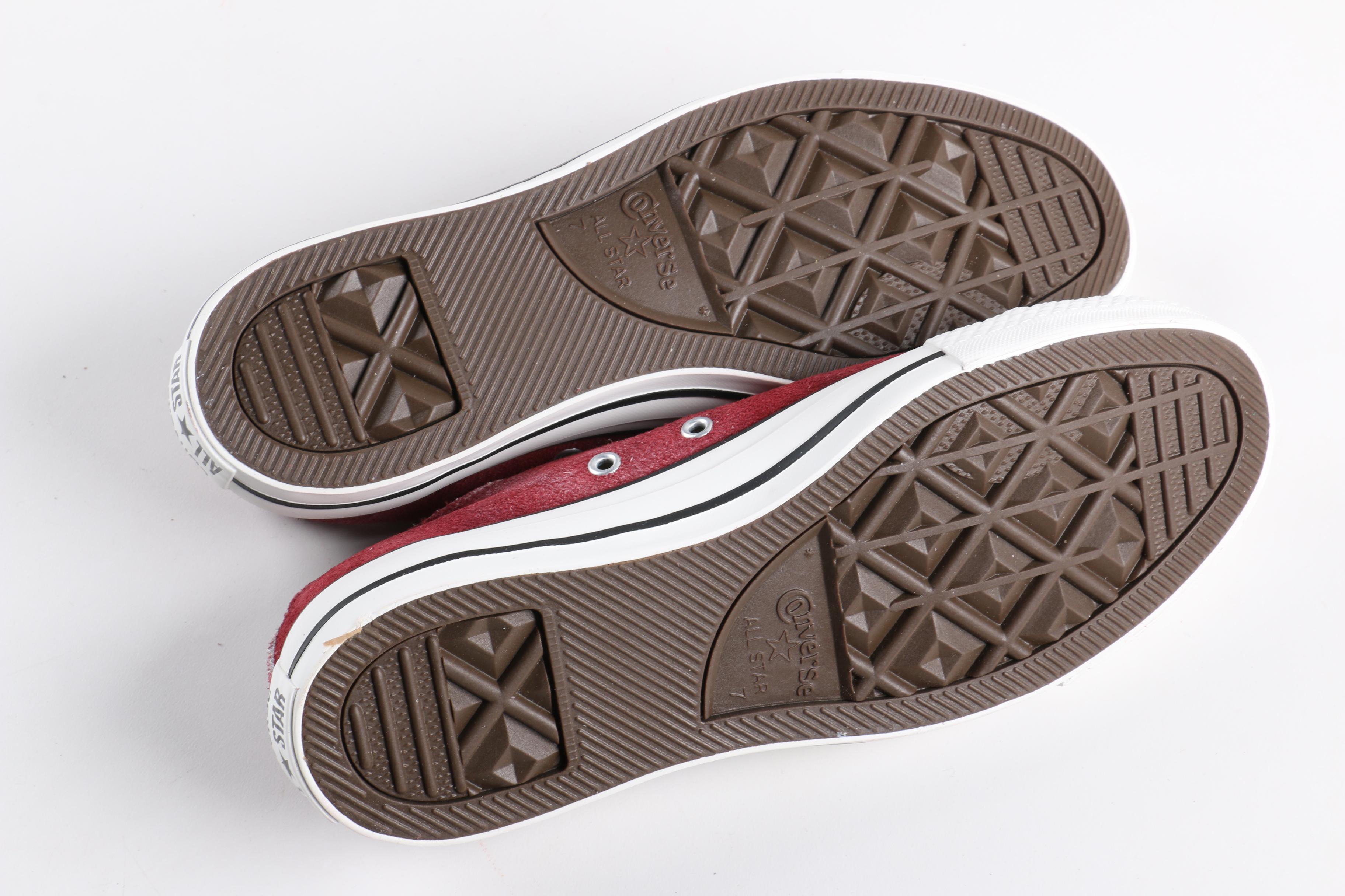 Converse All Stars in Suede and Canvas