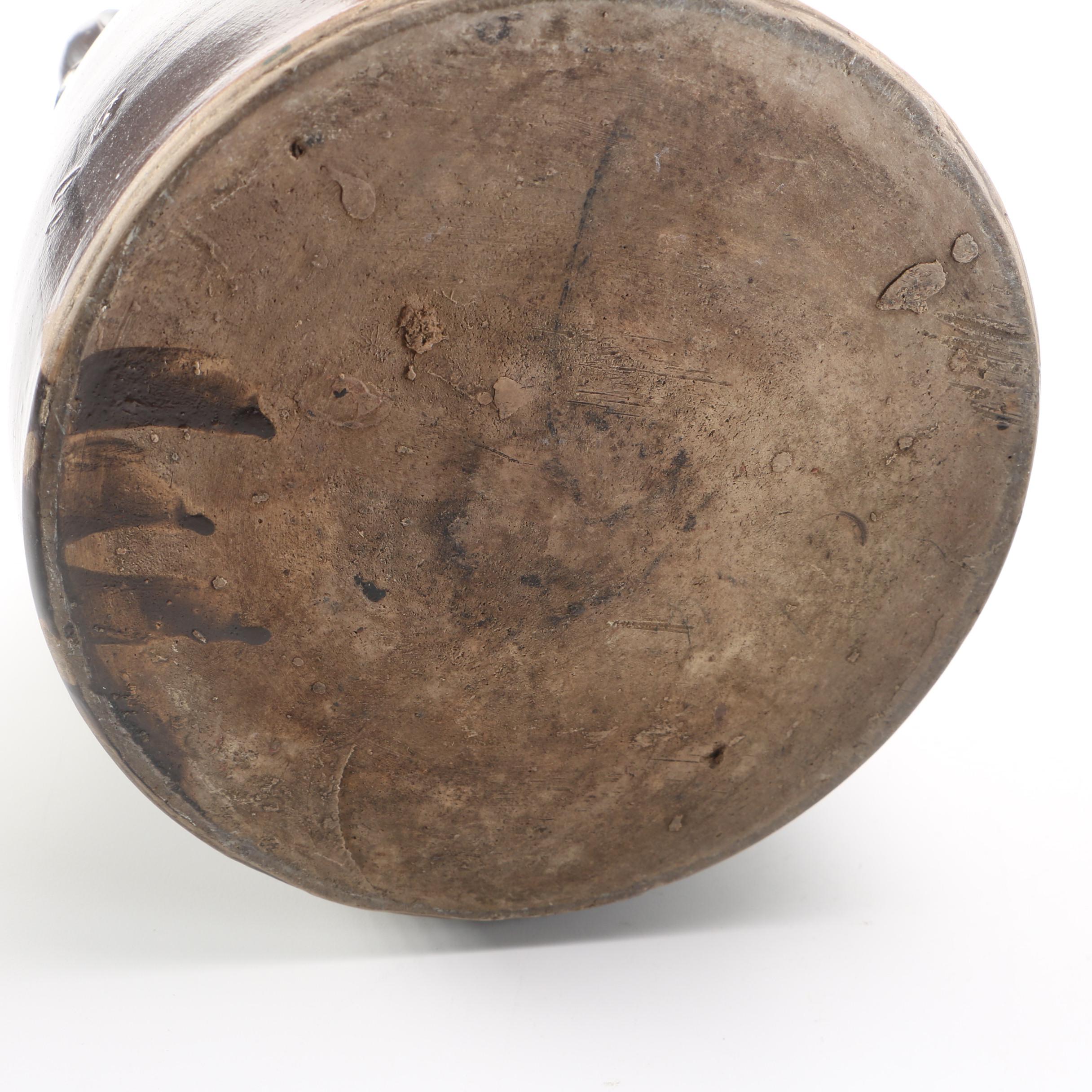 Vintage Thrown Salt Glazed Stoneware Vessels