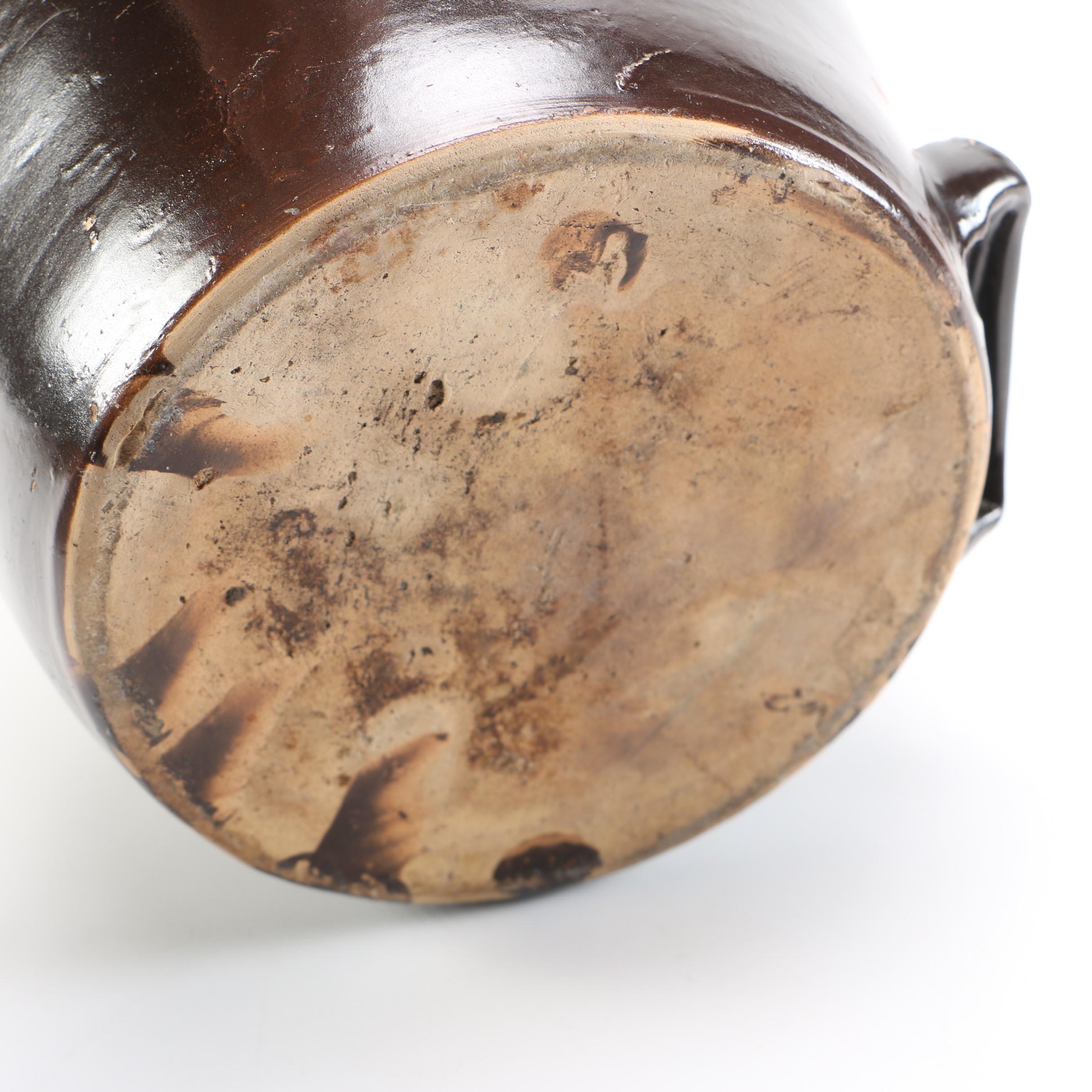 Vintage Thrown Salt Glazed Stoneware Vessels