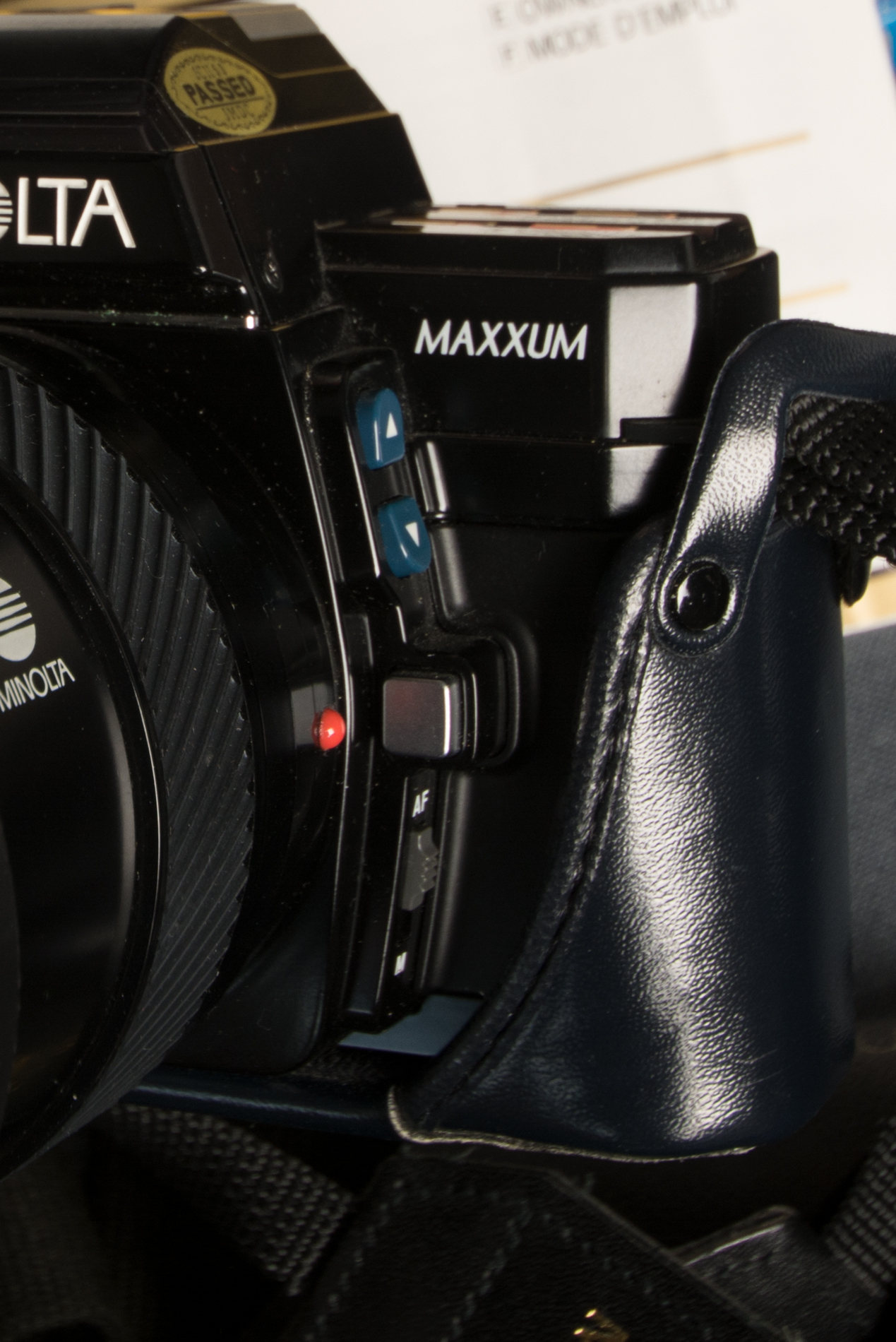 Vintage Minolta Maxxum Camera with Accessories