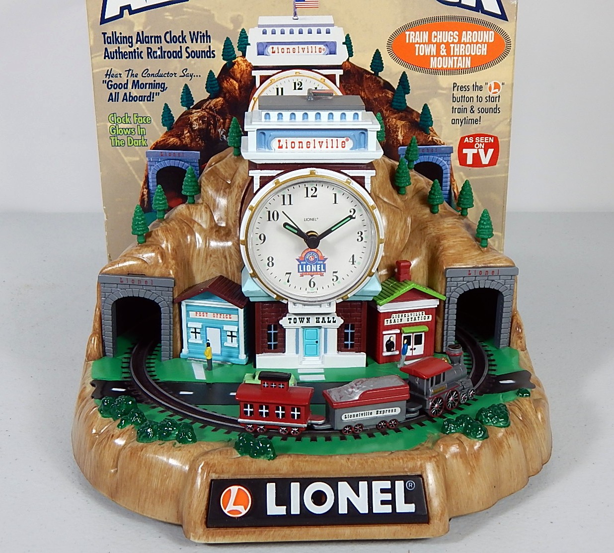 Lionel Trains 100th Anniversary Decorative Shelf Clock