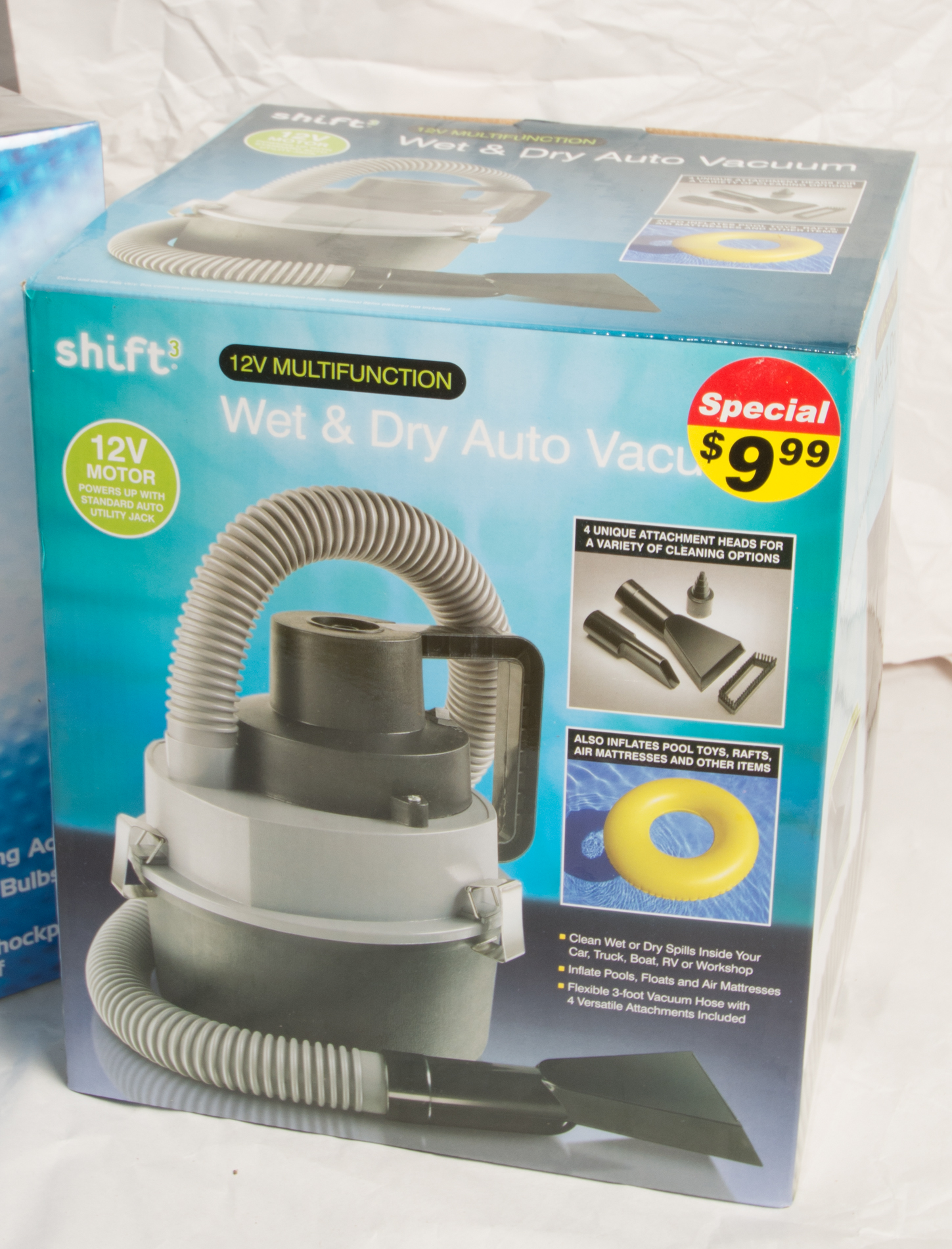 Portable Vacuum and Floodlight