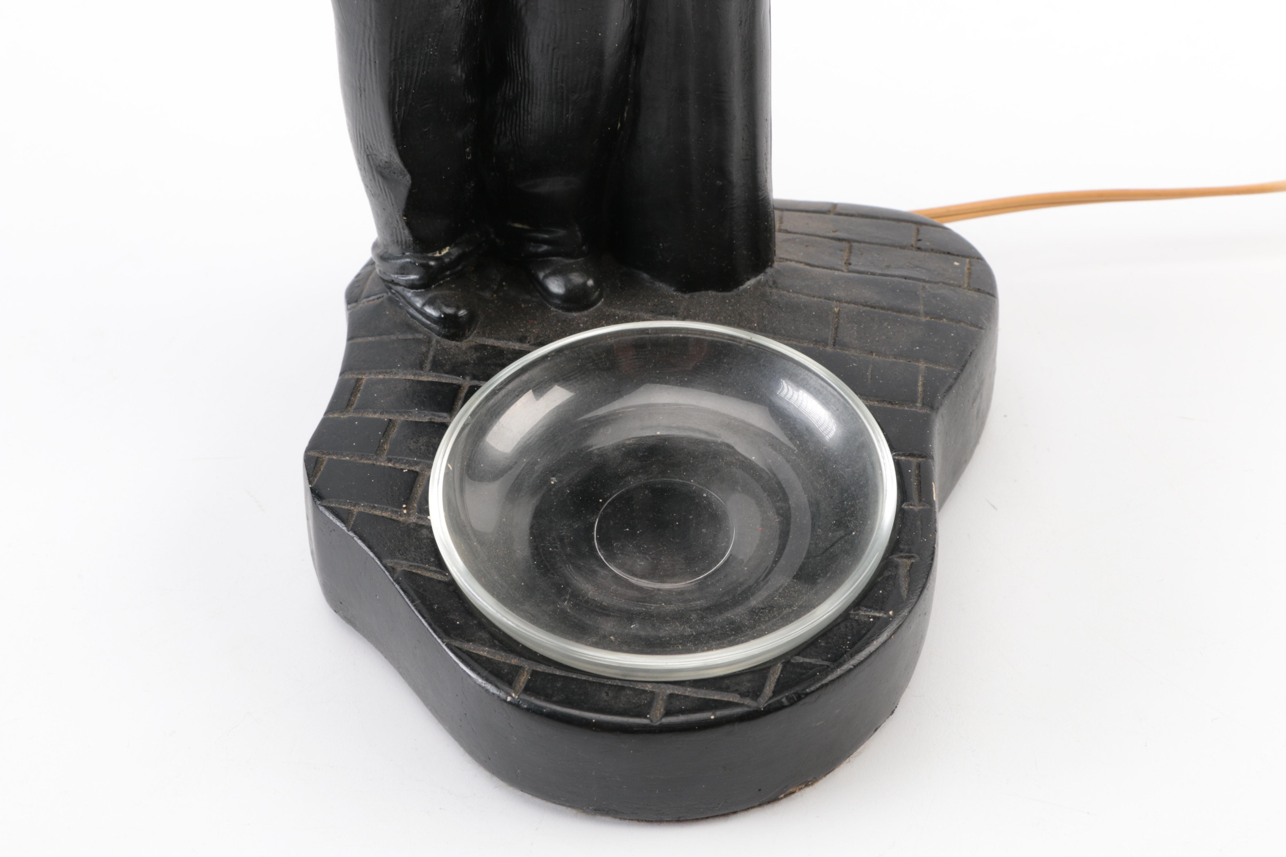 Charlie Chaplin Bar Lamp and Clown Lamp