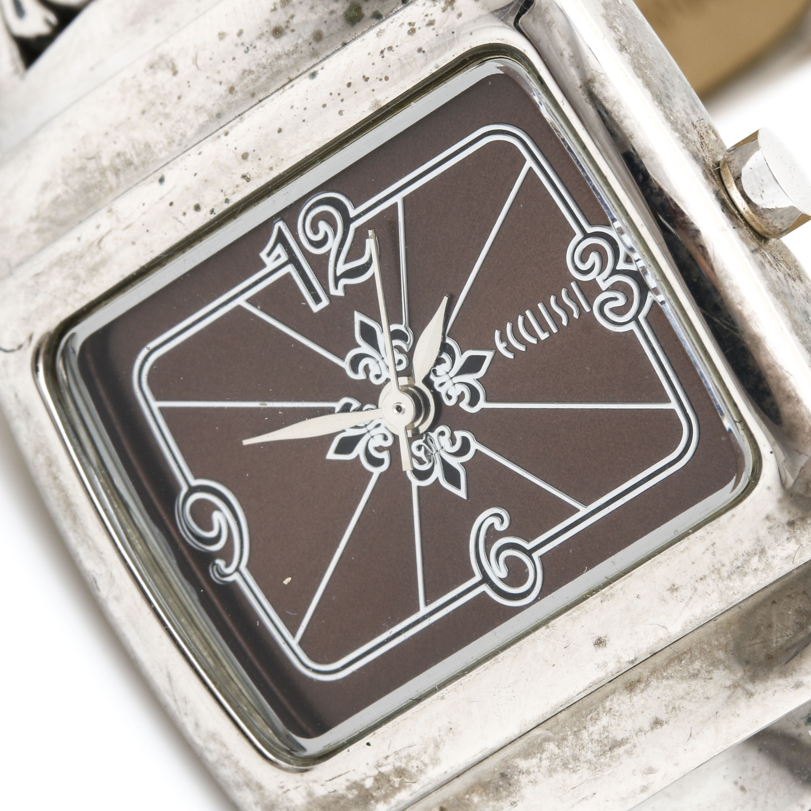 Sterling Silver Ecclissi Cuff Watch