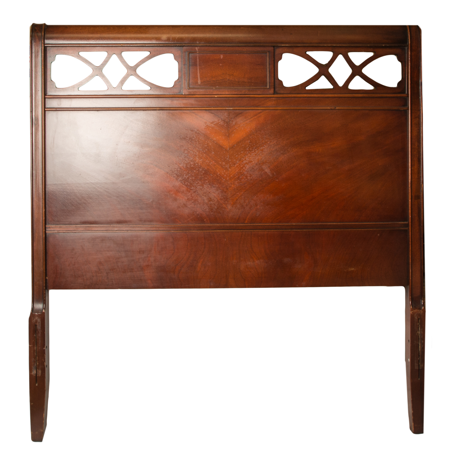 Antique Mahogany Twin Bed Frame