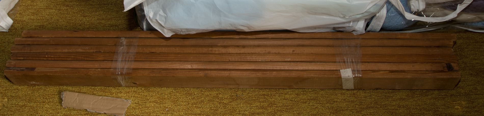 Antique Mahogany Twin Bed Frame