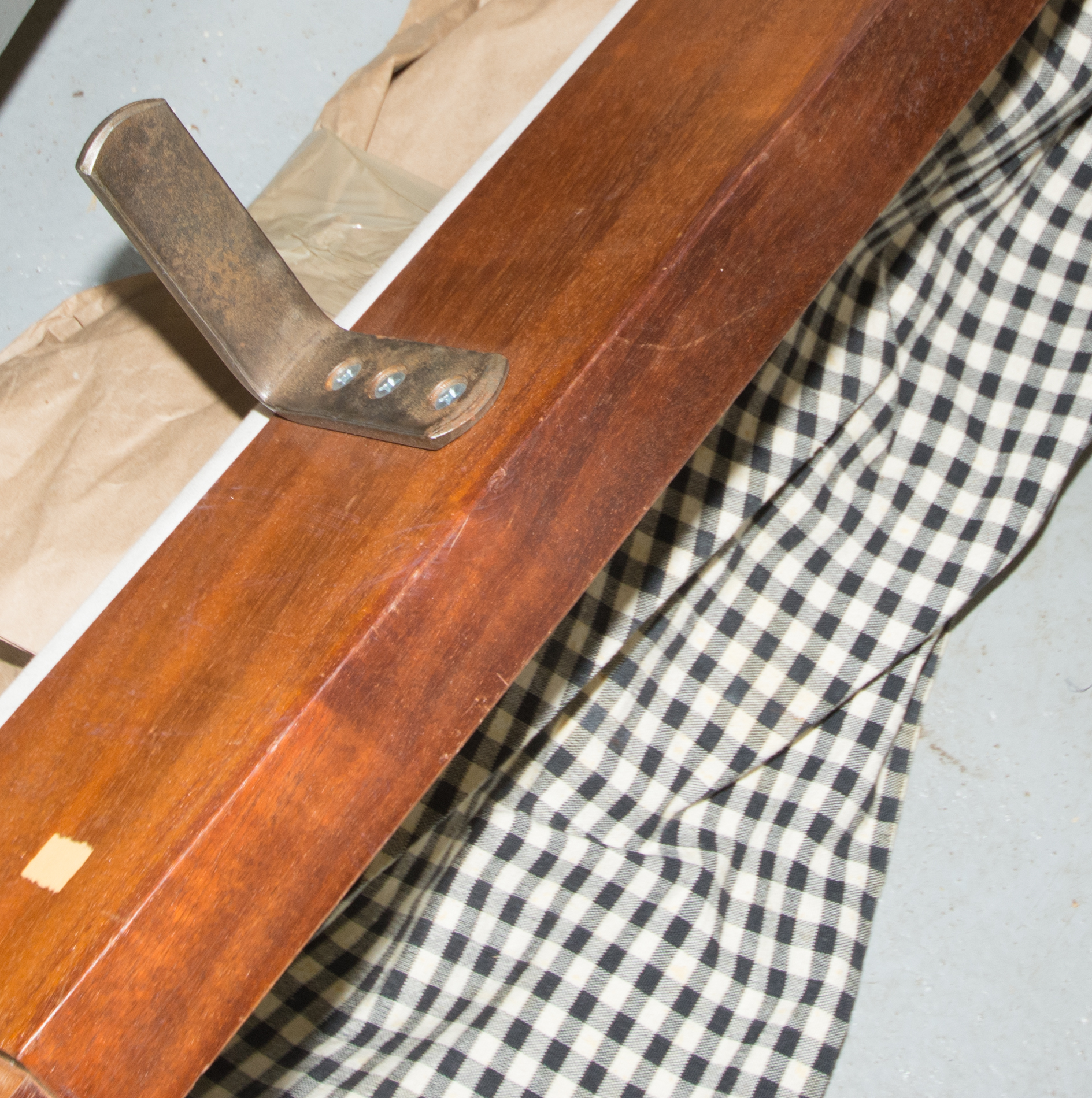 Primitive Cannonball Twin Bed Frame