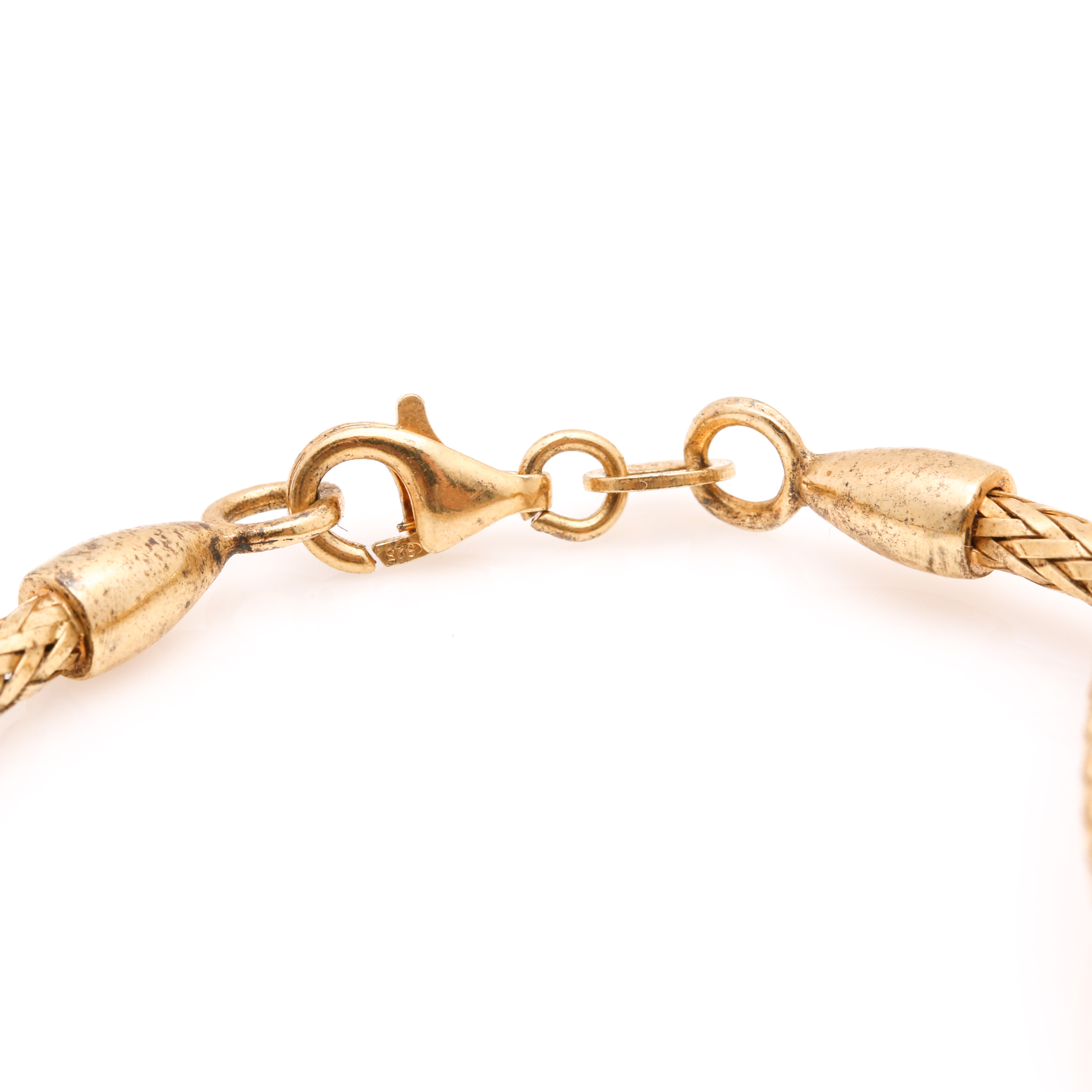 Gold Tone Sterling Silver Bracelets