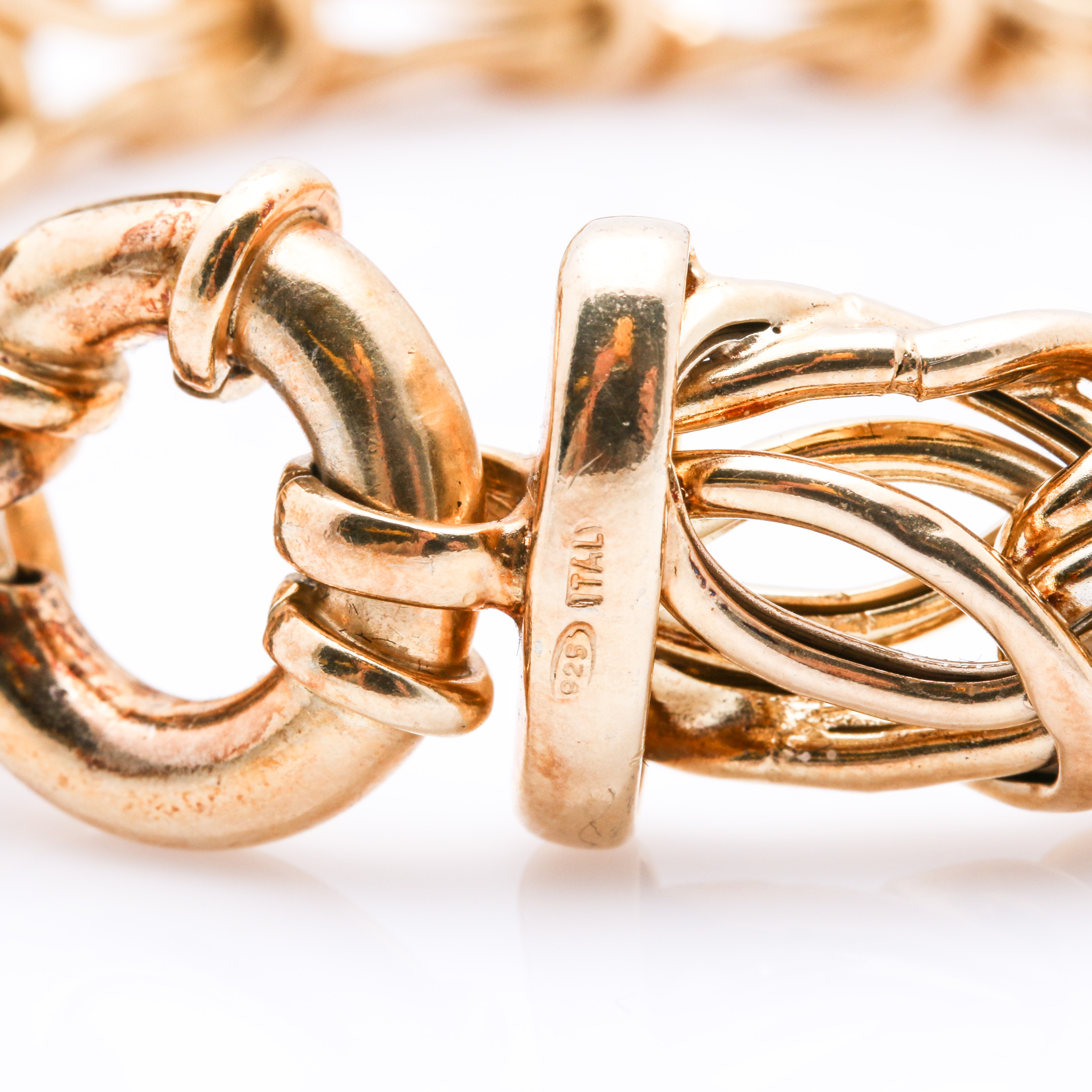 Gold Tone Sterling Silver Bracelets