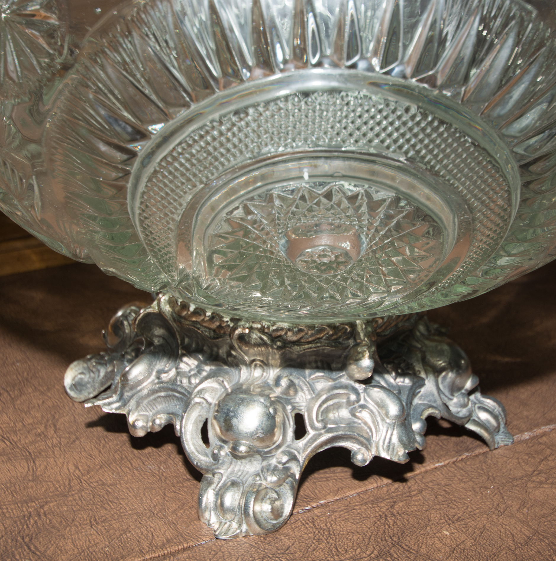 Colony Lancaster Pitman-Dreitzer "Pinwheel & Star" Punch Bowl Set