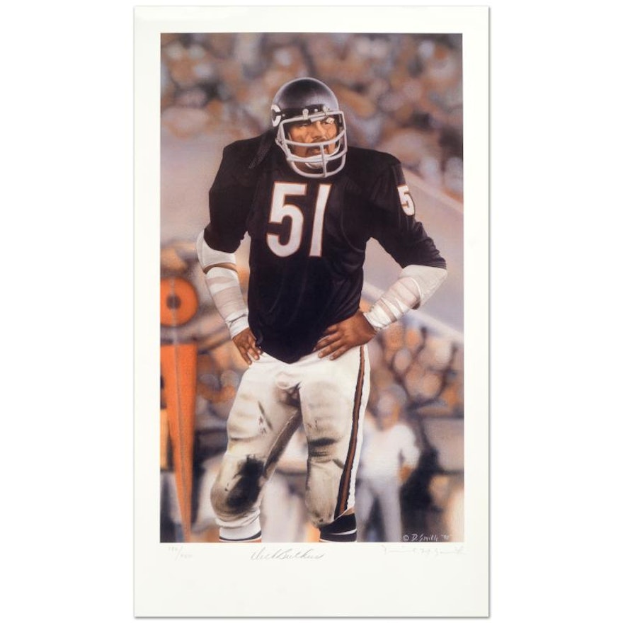 Daniel M. Smith "Dick Butkus" Limited Edition Lithograph