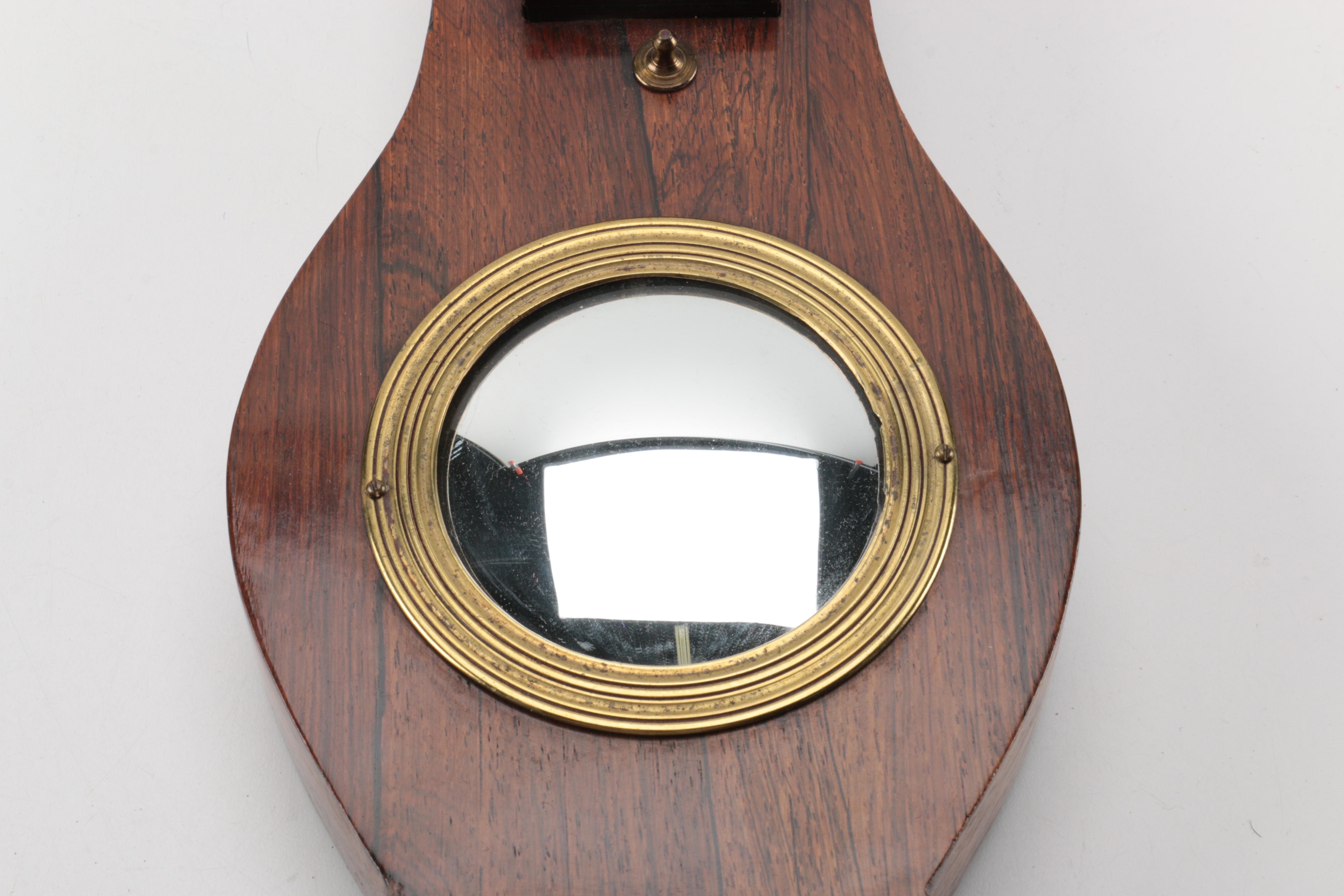 Antique Wheel Barometer by P. Corti, Exeter