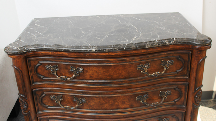 Marble Top Hall Chest by Drexel Heritage