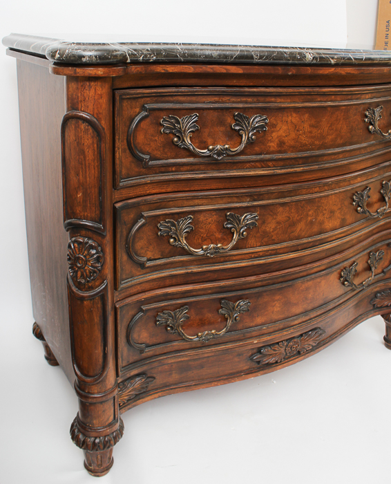 Marble Top Hall Chest by Drexel Heritage