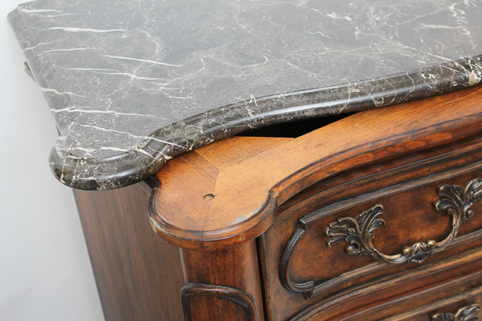 Marble Top Hall Chest by Drexel Heritage
